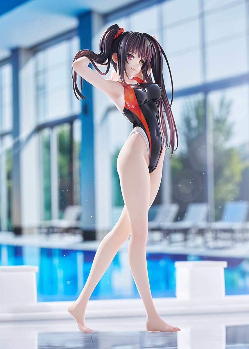 Date A Live Swimsuit Silhouette Kurumi Tokisaki (Swimwear Ver.) 1/7 Scale Figure Gallery Image 4