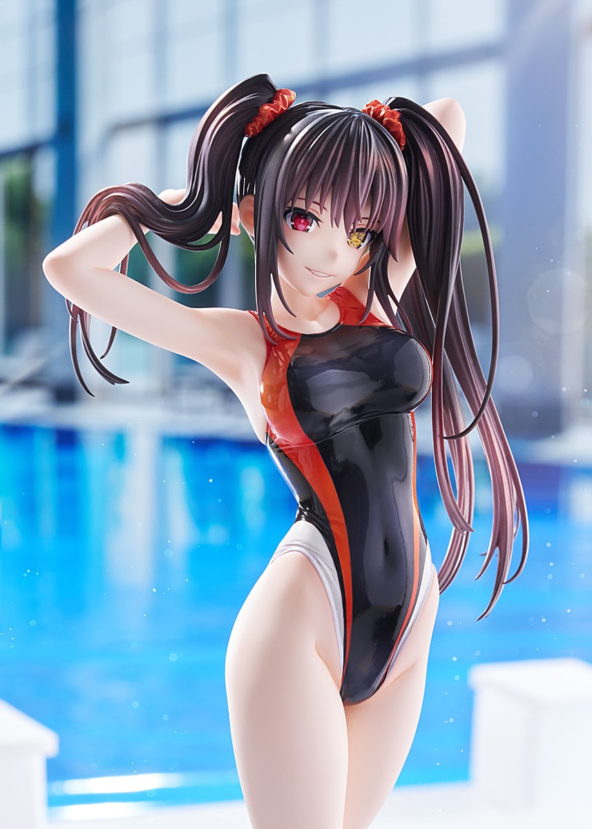 Date A Live Swimsuit Silhouette Kurumi Tokisaki (Swimwear Ver.) 1/7 Scale Figure Gallery Image 7