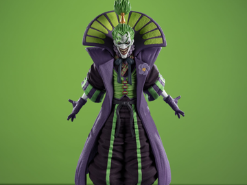 Batman Ninja Purple Craze Lord Joker 1/10 Scale Limited Edition Statue