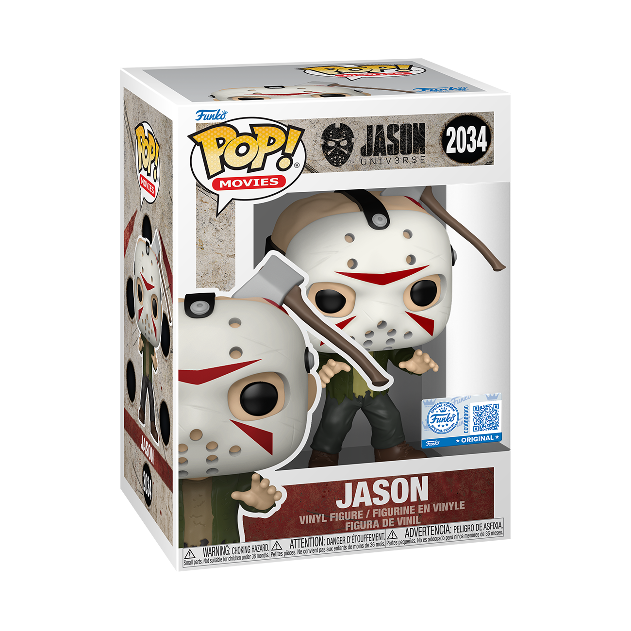 Jason Universe Pop! Movies #2034 Jason (Axe in Head) Limited Edition Exclusive Gallery Image 3