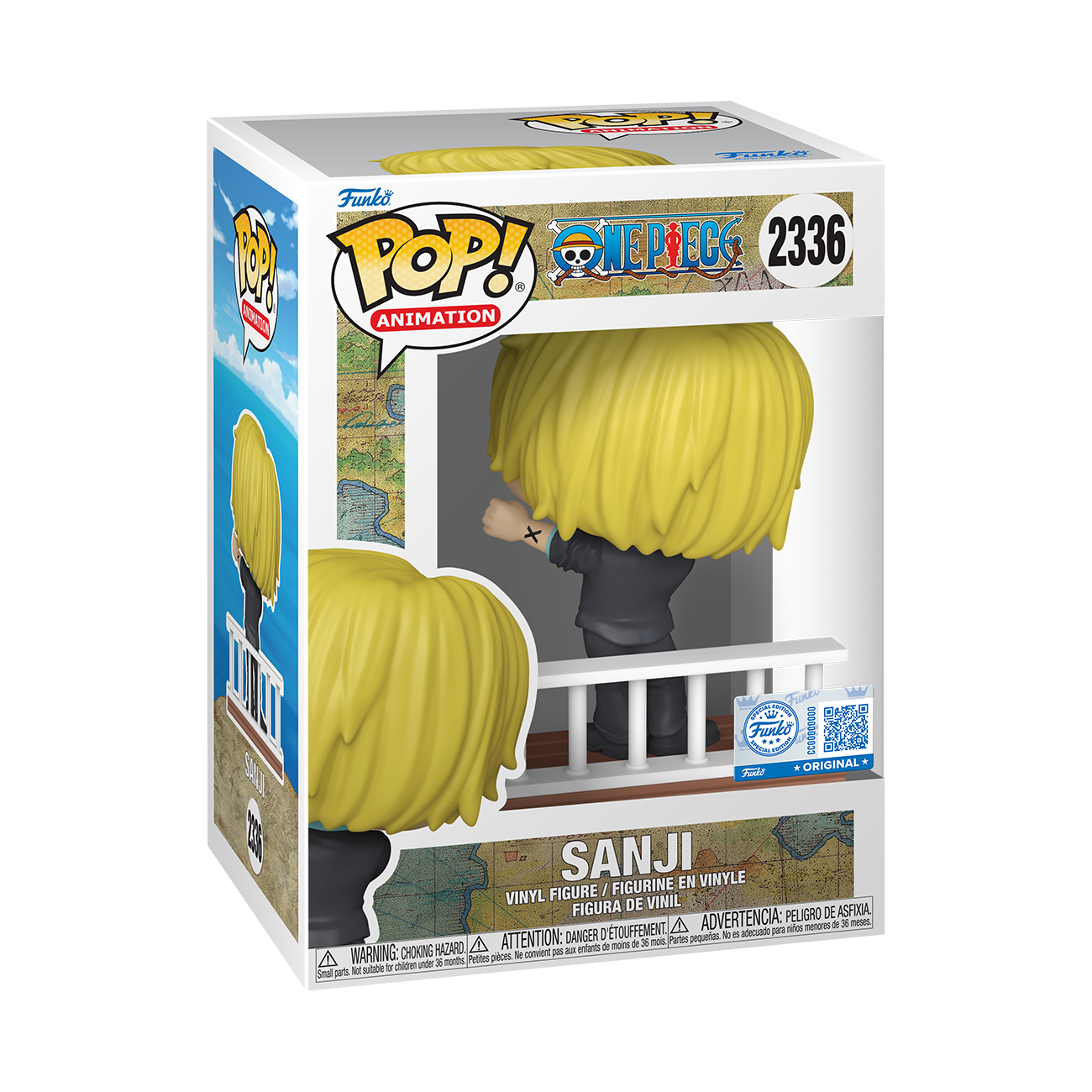 One Piece Pop! Animation #2336 Sanji Limited Edition Exclusive Gallery Image 3