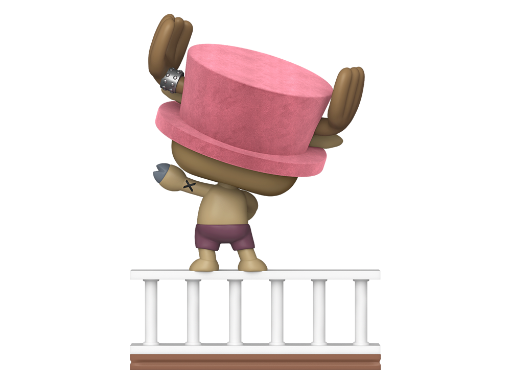 One Piece Pop! Animation #2332 Tony Tony Chopper (Flocked) Limited Edition Exclusive Gallery Image 1