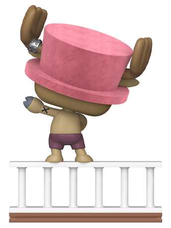 One Piece Pop! Animation #2332 Tony Tony Chopper (Flocked) Limited Edition Exclusive Gallery Image 2