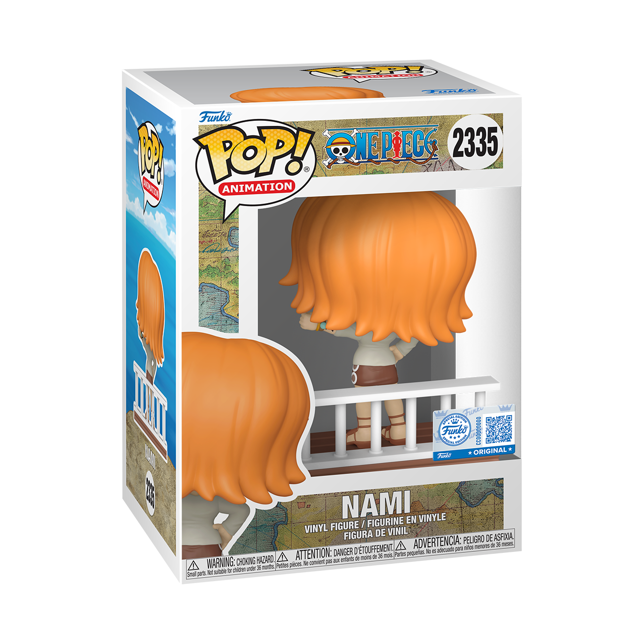 One Piece Pop! Animation #2335 Nami Limited Edition Exclusive Gallery Image 3