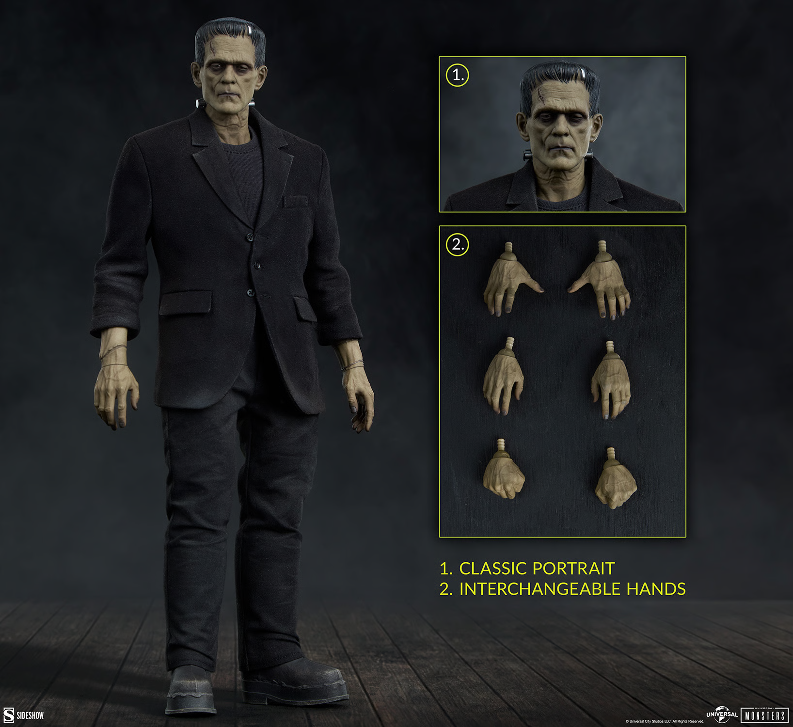Universal Monsters Frankenstein's Monster 1/6 Scale Figure Gallery Image 6