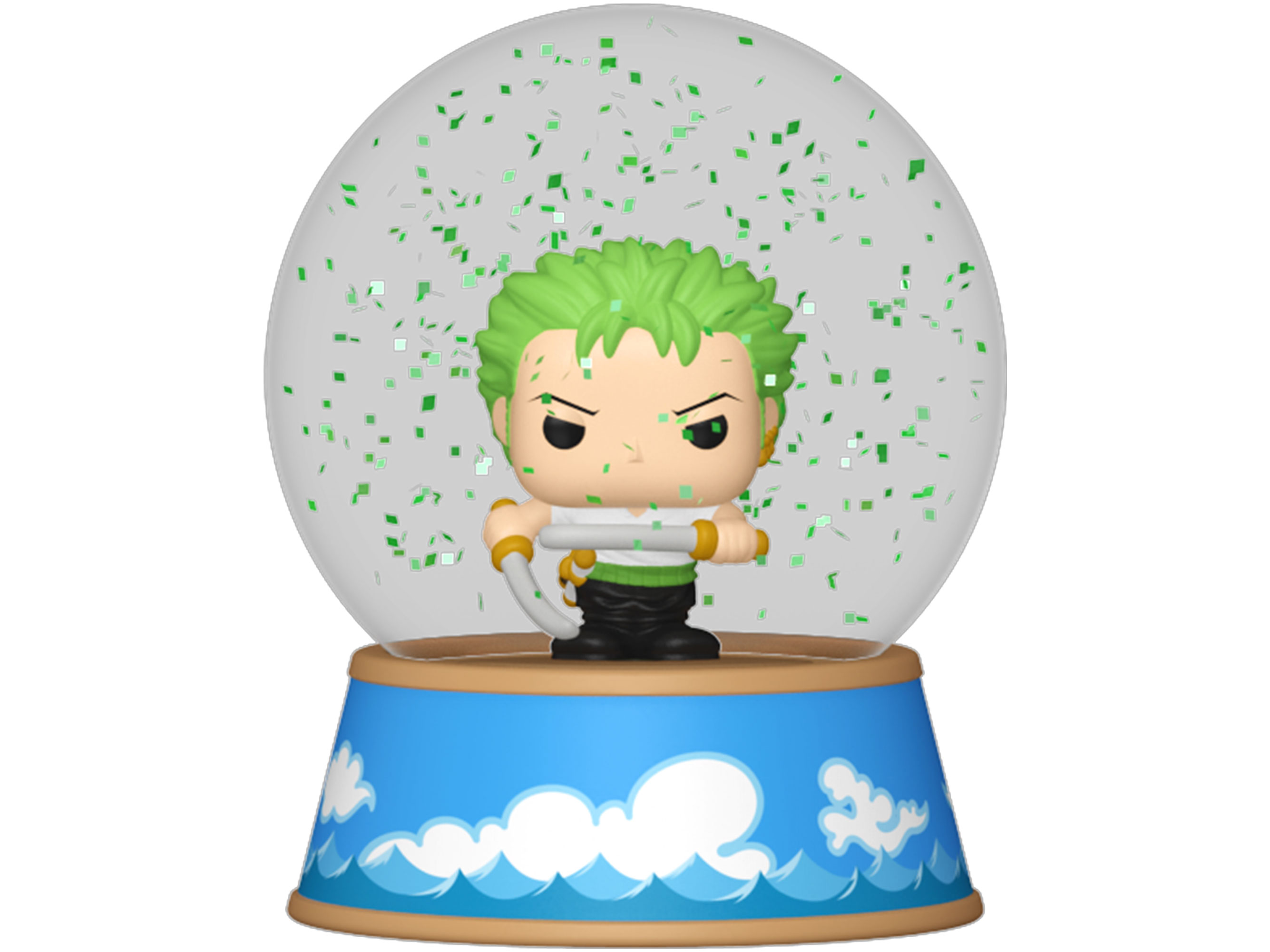One Piece Pop! Roronoa Zoro Mini Glitter Globe Gallery Image 4