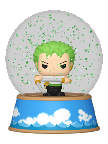 One Piece Pop! Roronoa Zoro Mini Glitter Globe Gallery Image 2