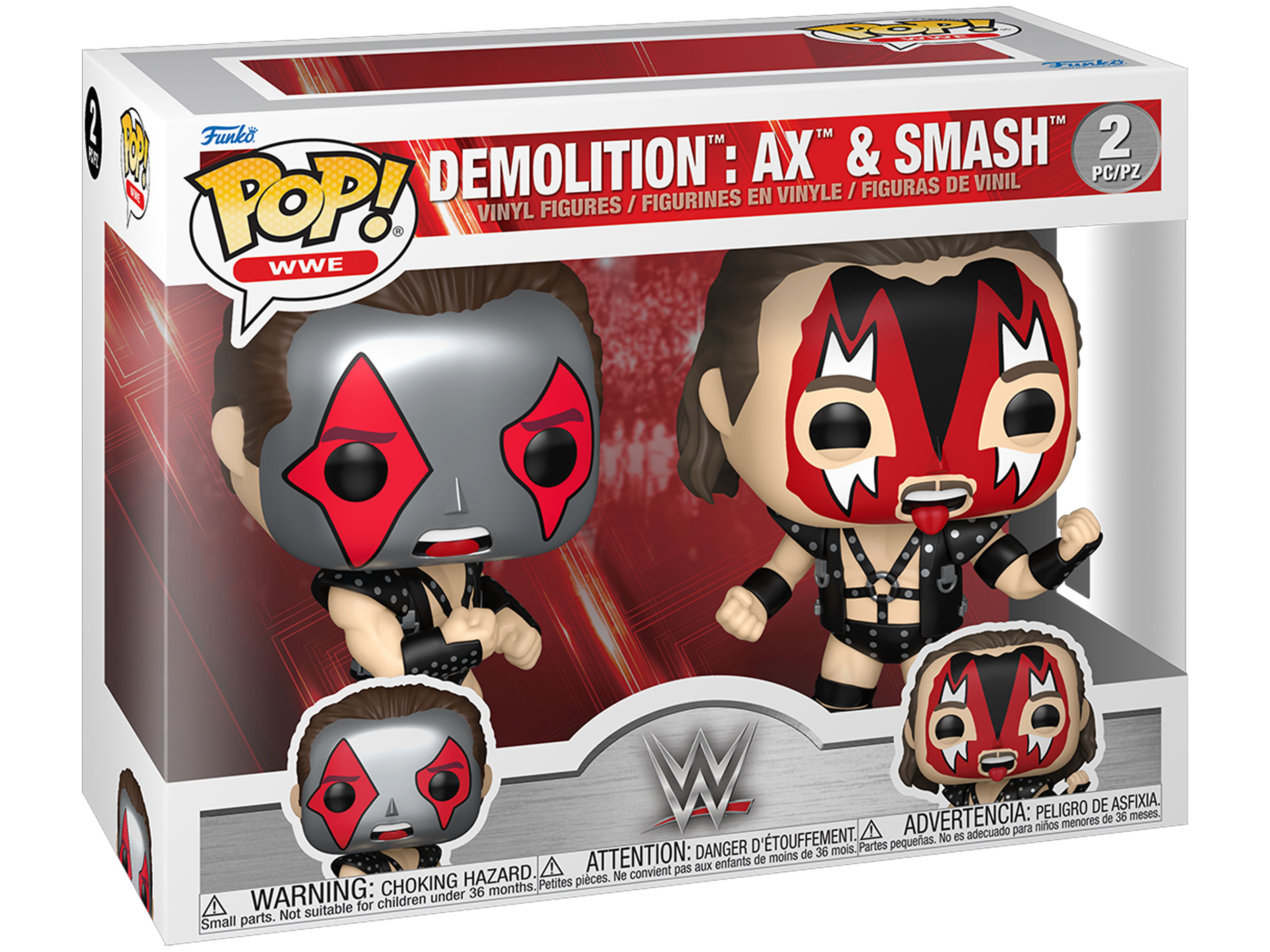 WWE Pop! Demolition: AX & Smash