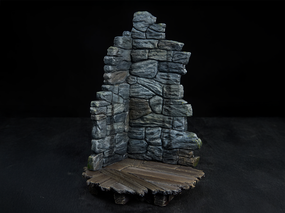 Dungeon Display Base 1/6 Scale Figure Accessory Gallery Image 1