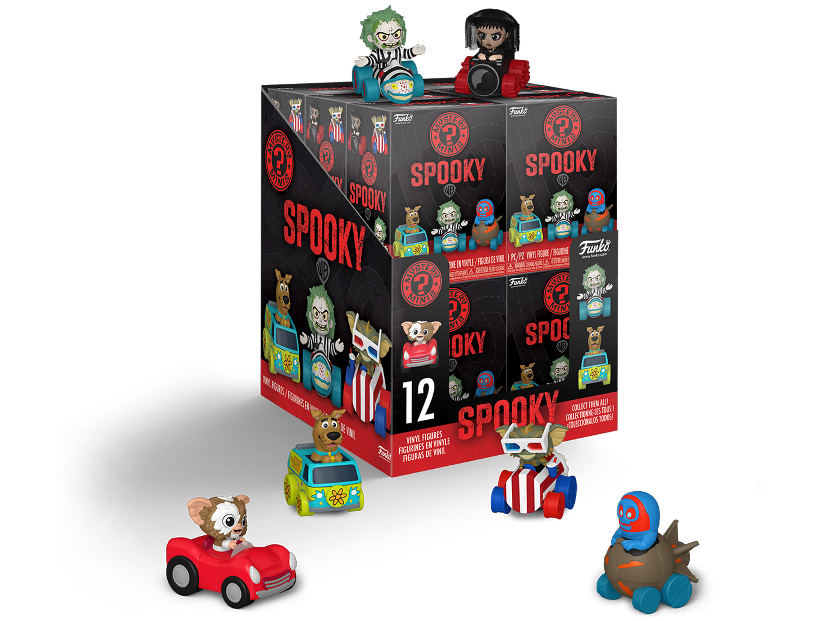 Mystery Minis Spooky Rides Box of 12 Random Figures Gallery Image 4
