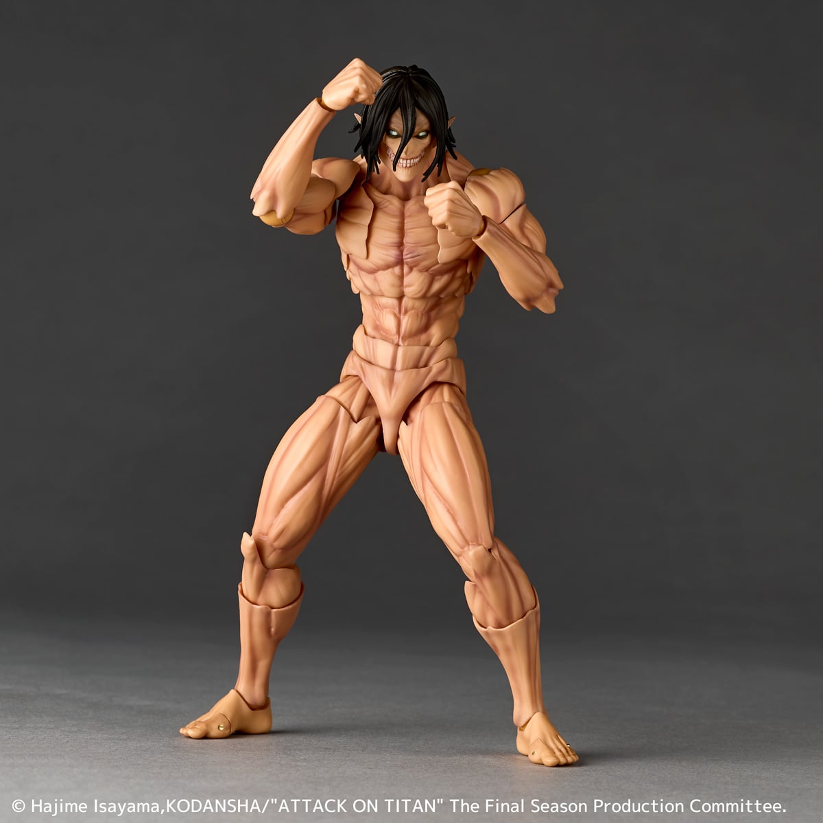 Attack on Titan Amazing Yamaguchi Revoltech NR121 Attack Titan (Eren Yeager) Action Figure (2nd Reissue) Gallery Image 3