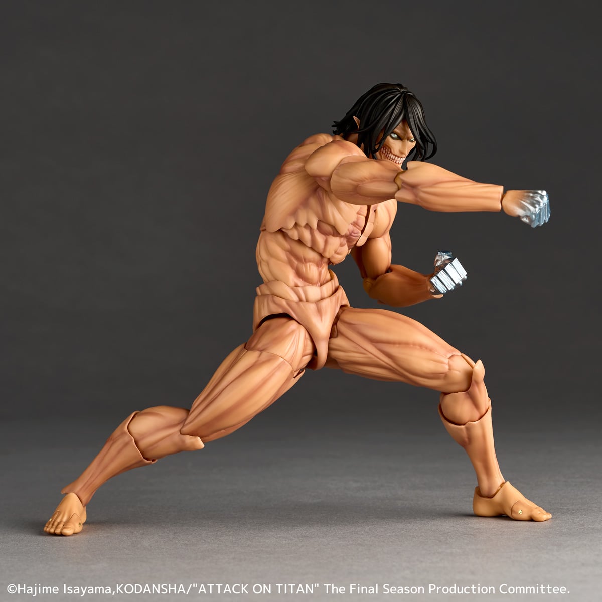Attack on Titan Amazing Yamaguchi Revoltech NR121 Attack Titan (Eren Yeager) Action Figure (2nd Reissue) Gallery Image 6