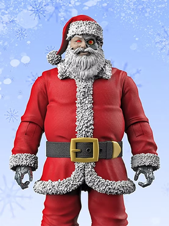 Naughty or Nice Collection Cyborg Santa BBTS Exclusive Figure (Reissue) Gallery Image 2
