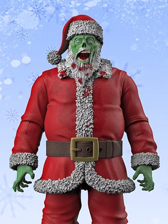 Naughty or Nice Collection Zombie Santa BBTS Exclusive Figure (Reissue) Gallery Image 2