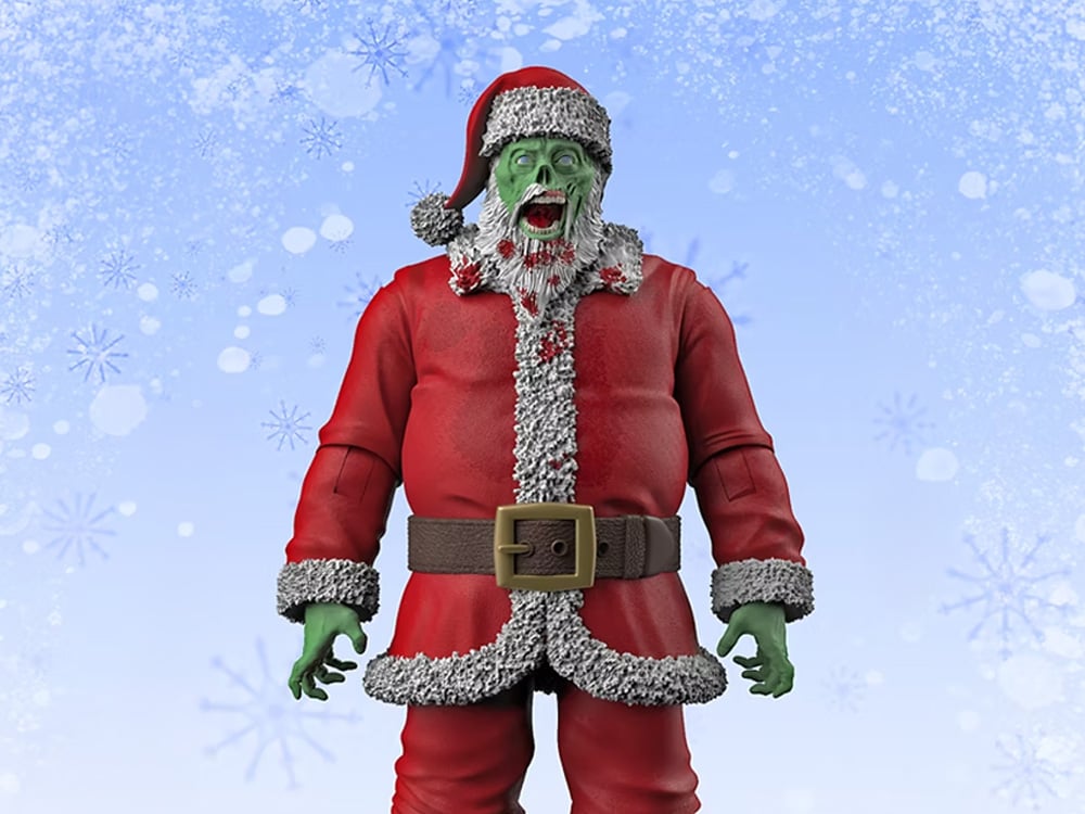 Naughty or Nice Collection Zombie Santa BBTS Exclusive Figure (Reissue) Gallery Image 1