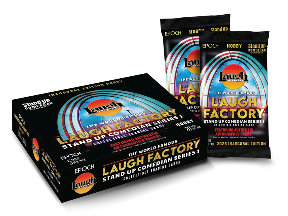 Laugh Factory Stand Up Comedian Series 1 Hobby Box of 20 Trading Card Packs Gallery Image 1