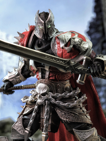 Image of Spawn McFarlane Vault Collection Medieval Spawn Action Figure
