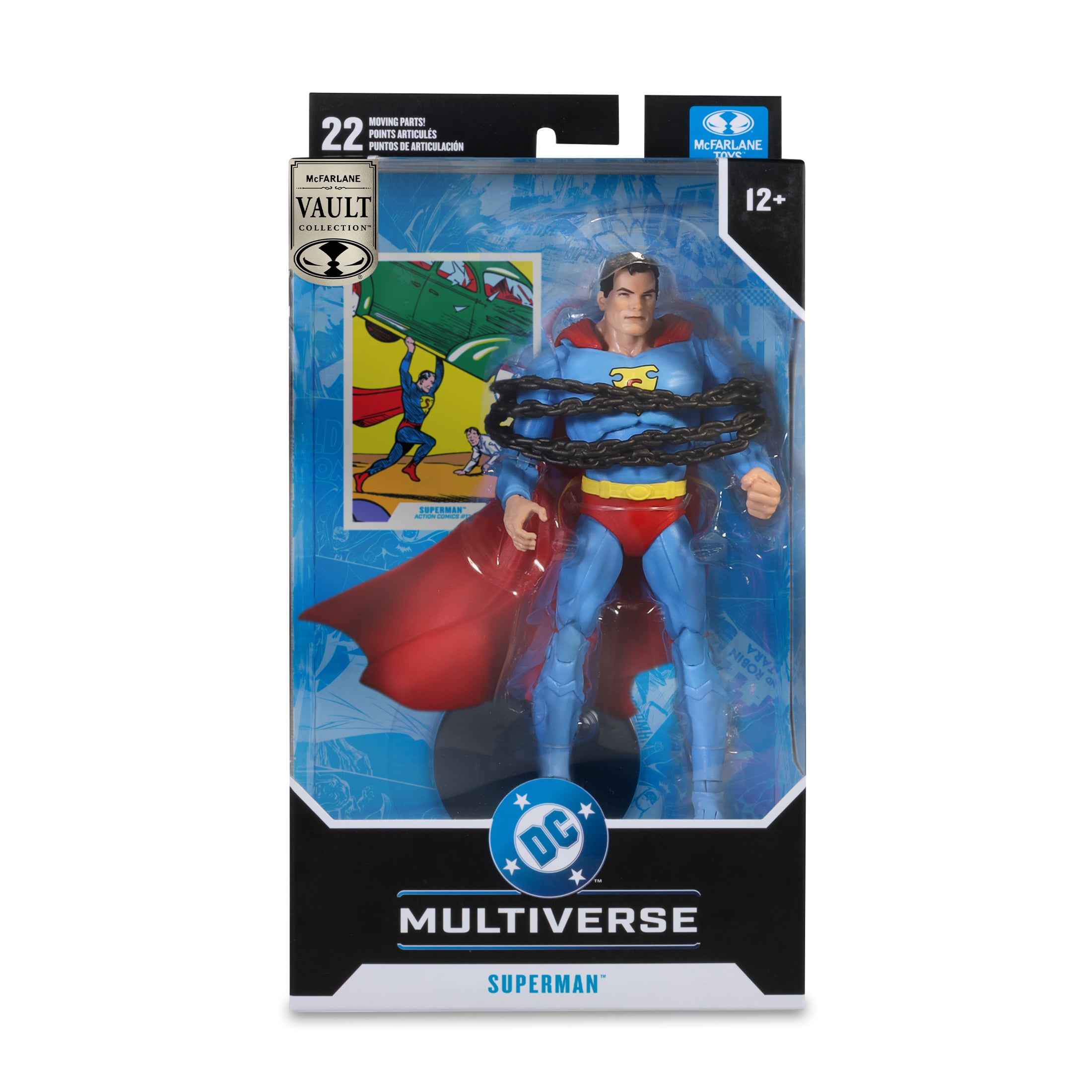 Action Comics DC Multiverse McFarlane Vault Collection Superman Action Figure Gallery Image 12