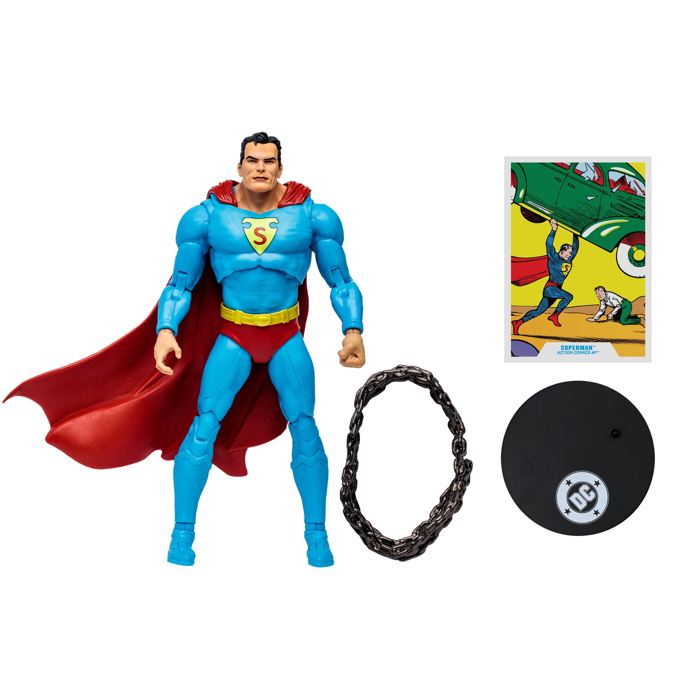 Action Comics DC Multiverse McFarlane Vault Collection Superman Action Figure Gallery Image 10