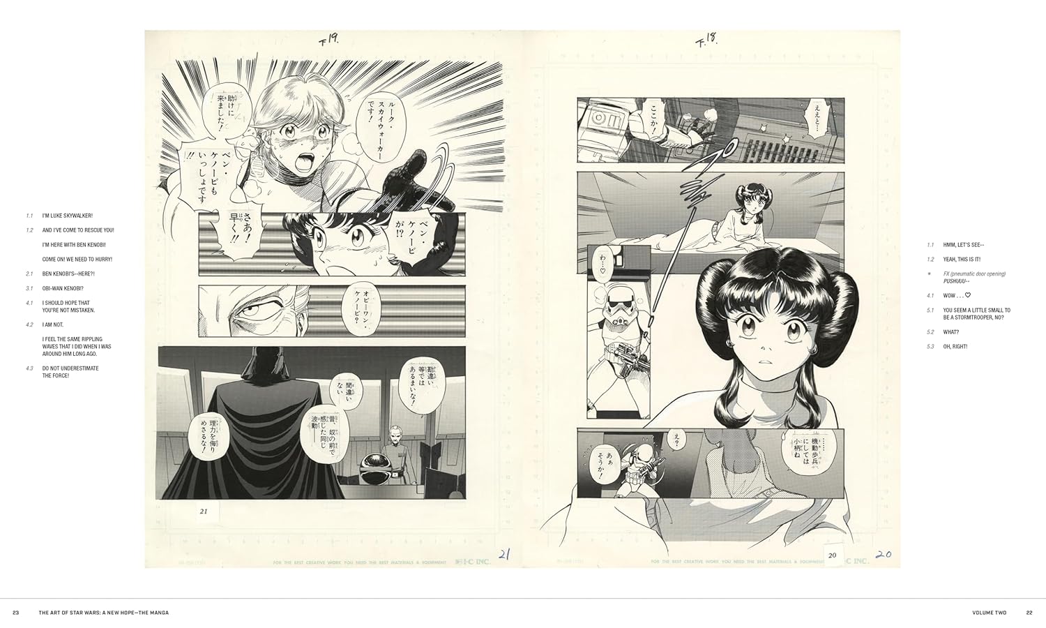 The Art of Star Wars A New Hope: The Manga Volume 2