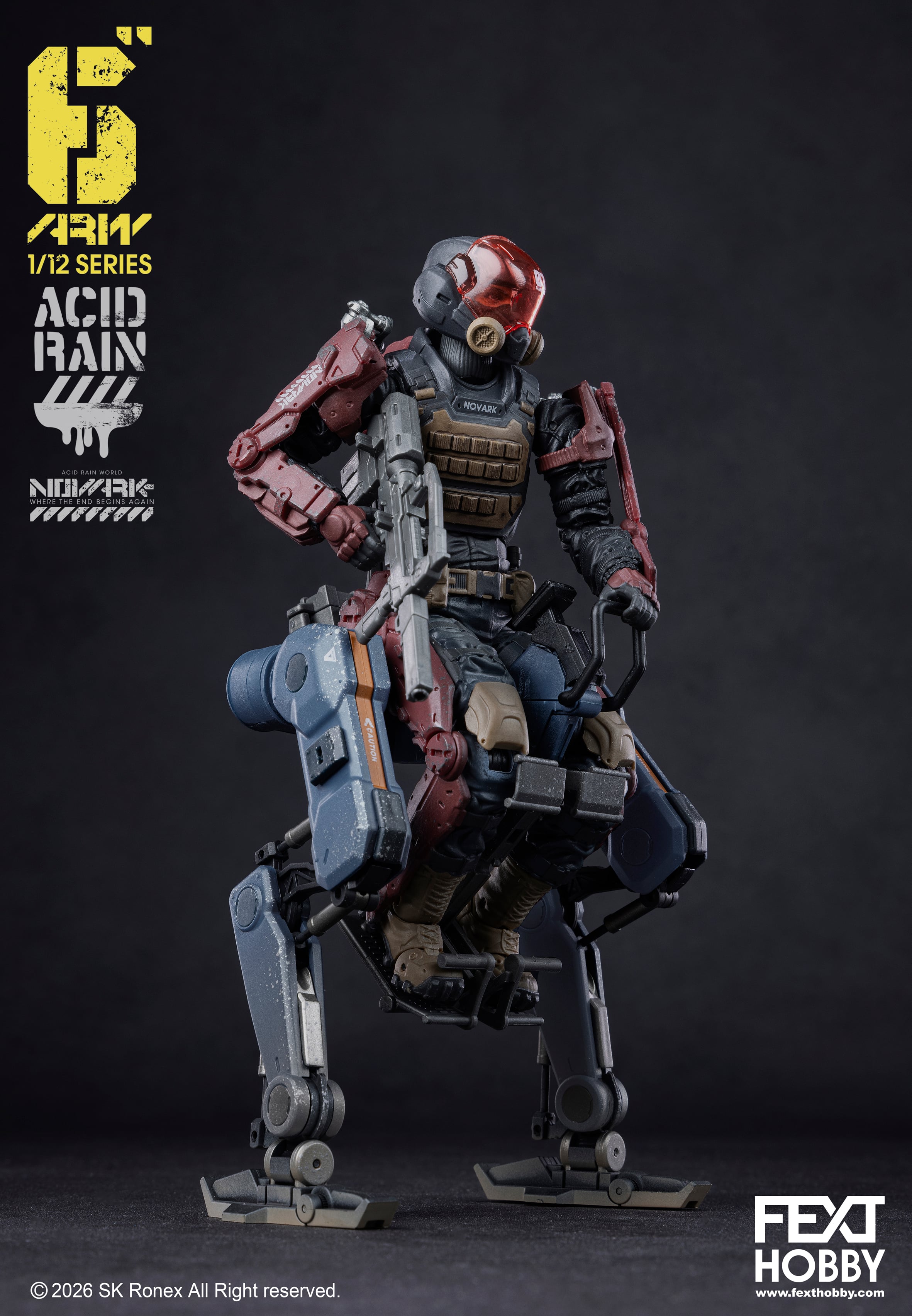 Acid Rain World: Novark FXH-ARV-002B Bucks Ostrix 1/12 Scale Vehicle Gallery Image 10