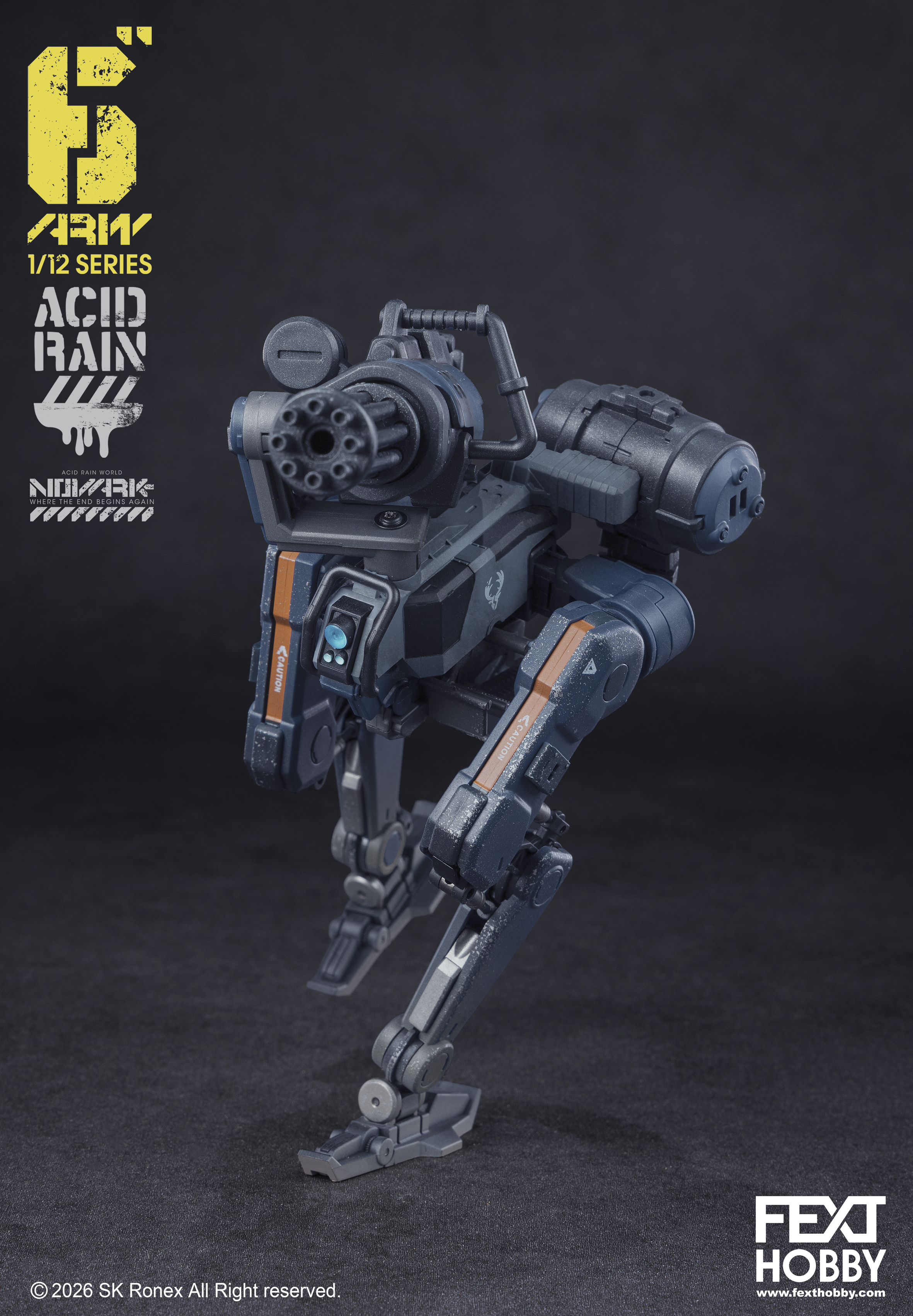 Acid Rain World: Novark FXH-ARV-002B Bucks Ostrix 1/12 Scale Vehicle Gallery Image 3