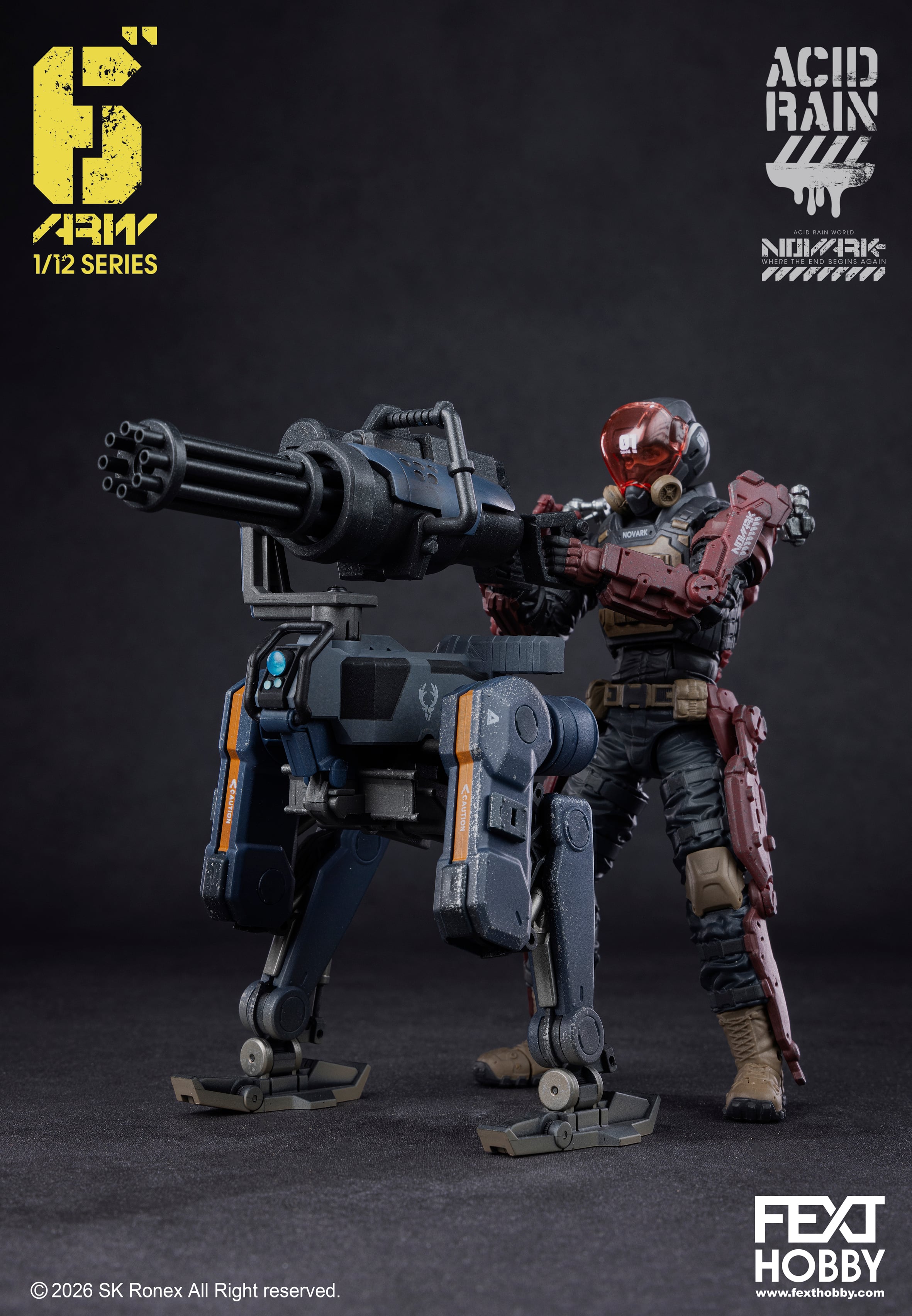 Acid Rain World: Novark FXH-ARV-002B Bucks Ostrix 1/12 Scale Vehicle Gallery Image 13