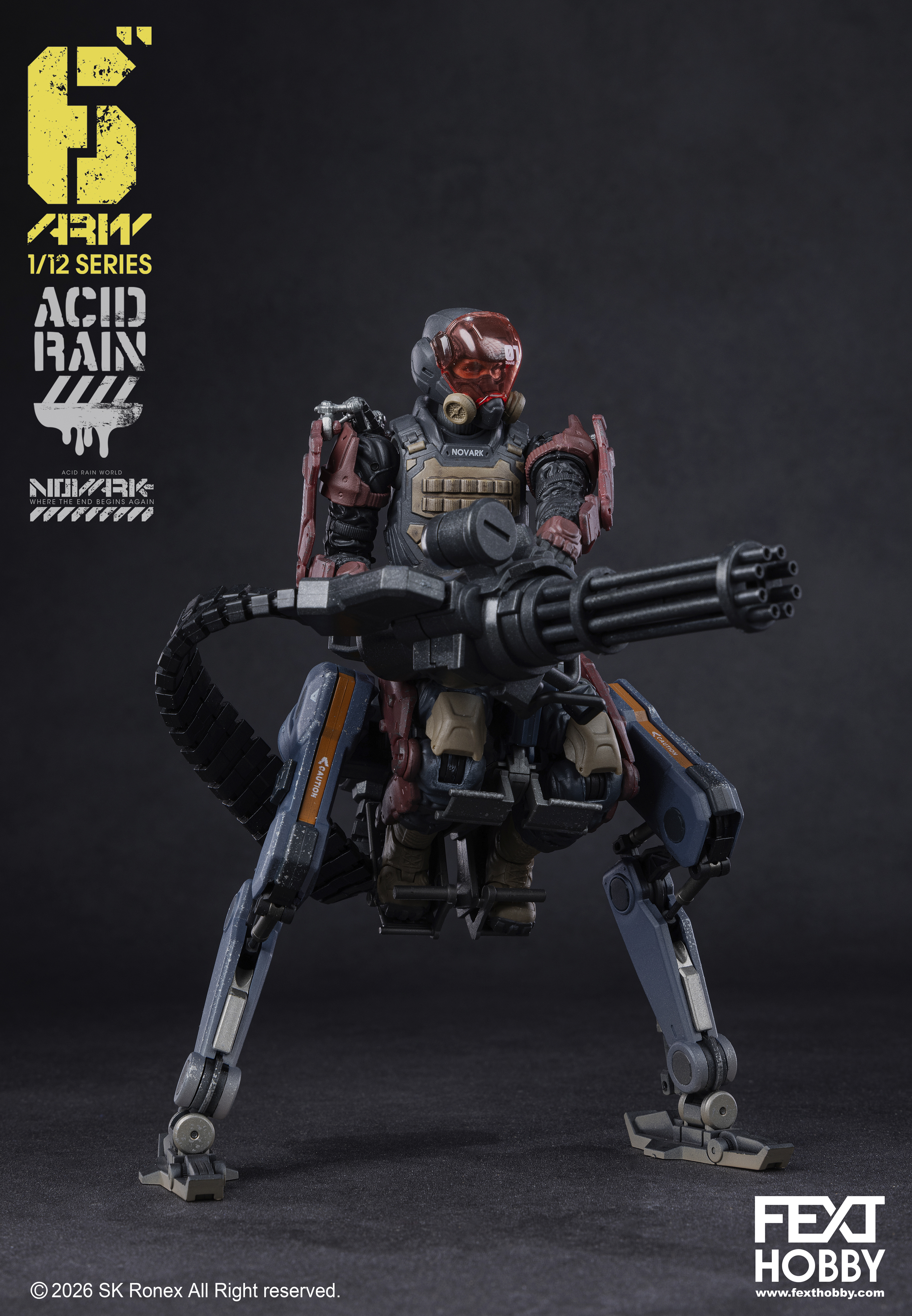 Acid Rain World: Novark FXH-ARV-002B Bucks Ostrix 1/12 Scale Vehicle Gallery Image 12