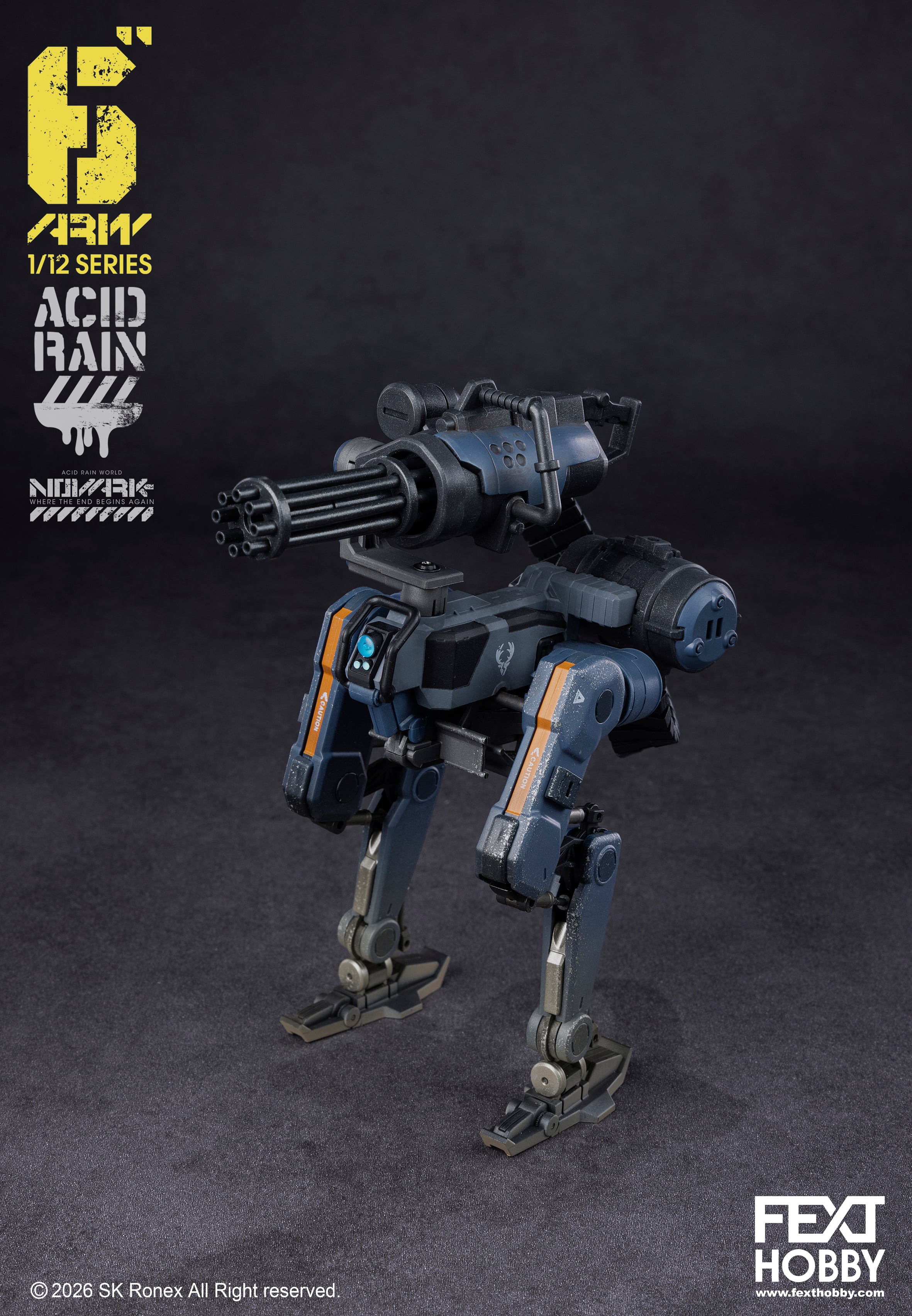 Acid Rain World: Novark FXH-ARV-002B Bucks Ostrix 1/12 Scale Vehicle Gallery Image 6