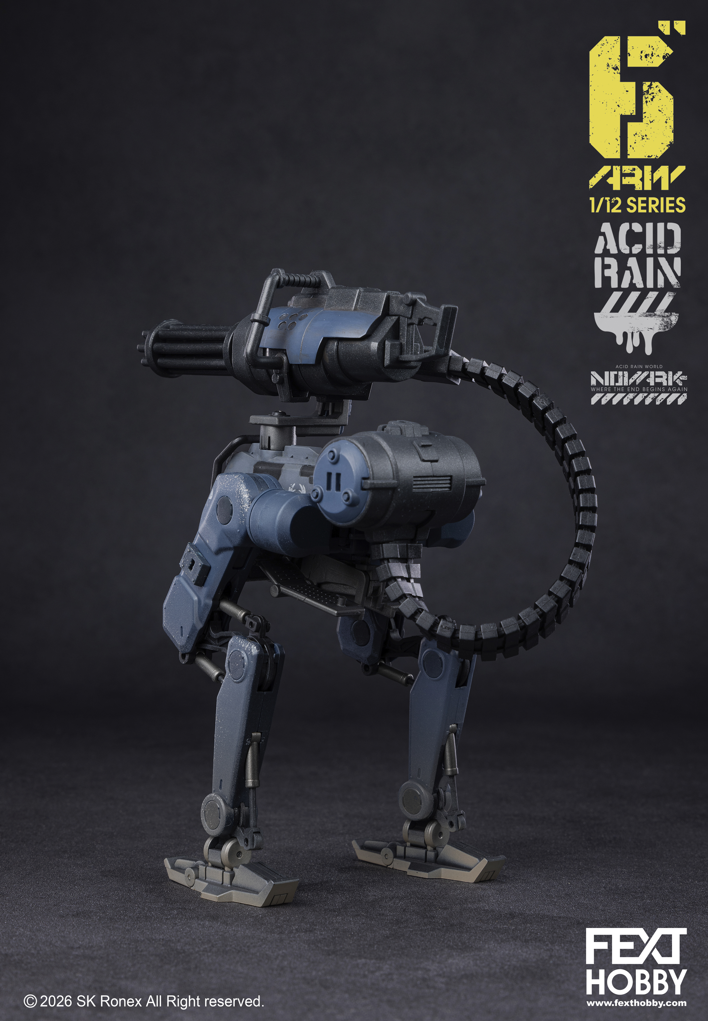 Acid Rain World: Novark FXH-ARV-002B Bucks Ostrix 1/12 Scale Vehicle Gallery Image 8