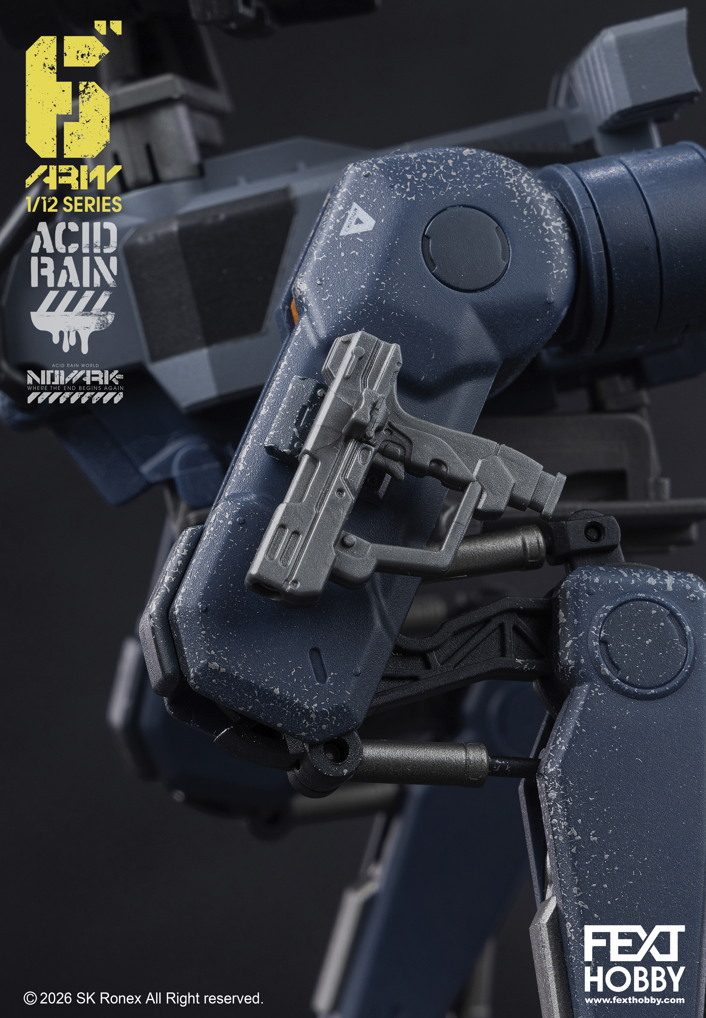 Acid Rain World: Novark FXH-ARV-002B Bucks Ostrix 1/12 Scale Vehicle Gallery Image 9
