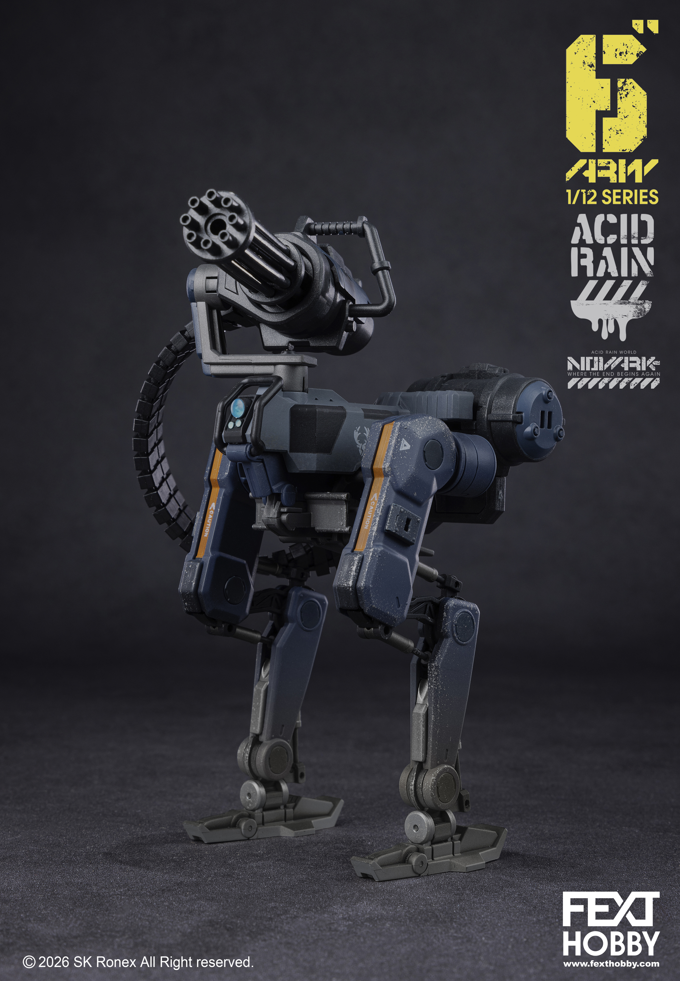 Acid Rain World: Novark FXH-ARV-002B Bucks Ostrix 1/12 Scale Vehicle Gallery Image 5