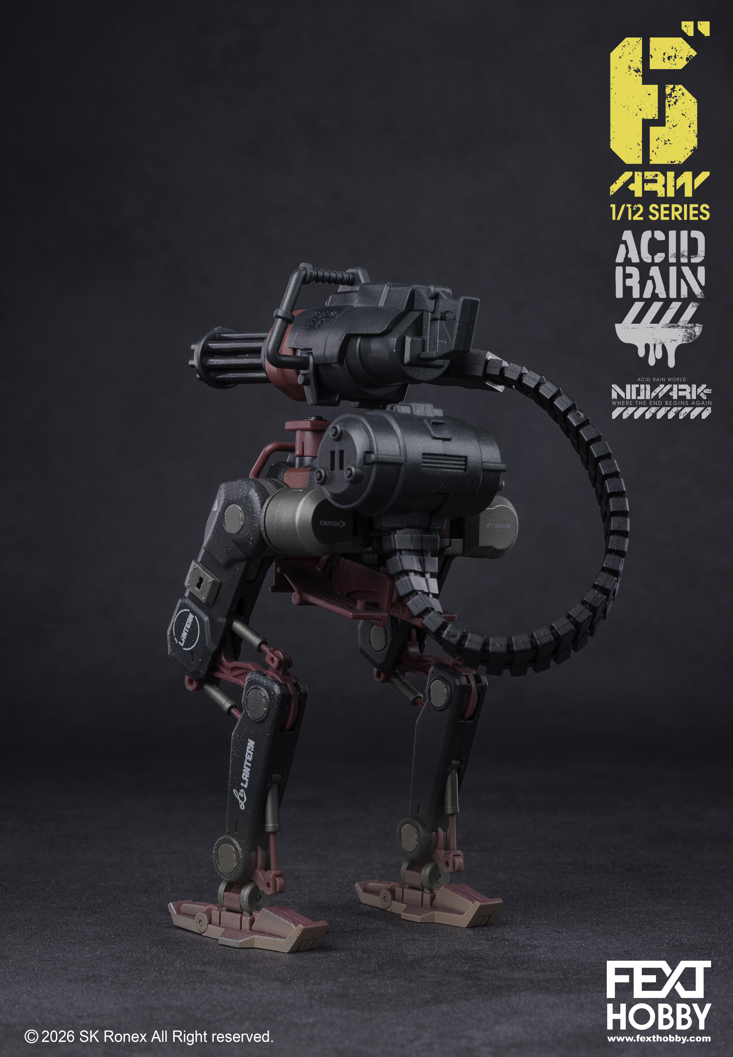 Acid Rain World: Novark FXH-ARV-002C Lantern Ostrix 1/12 Scale Vehicle Gallery Image 8