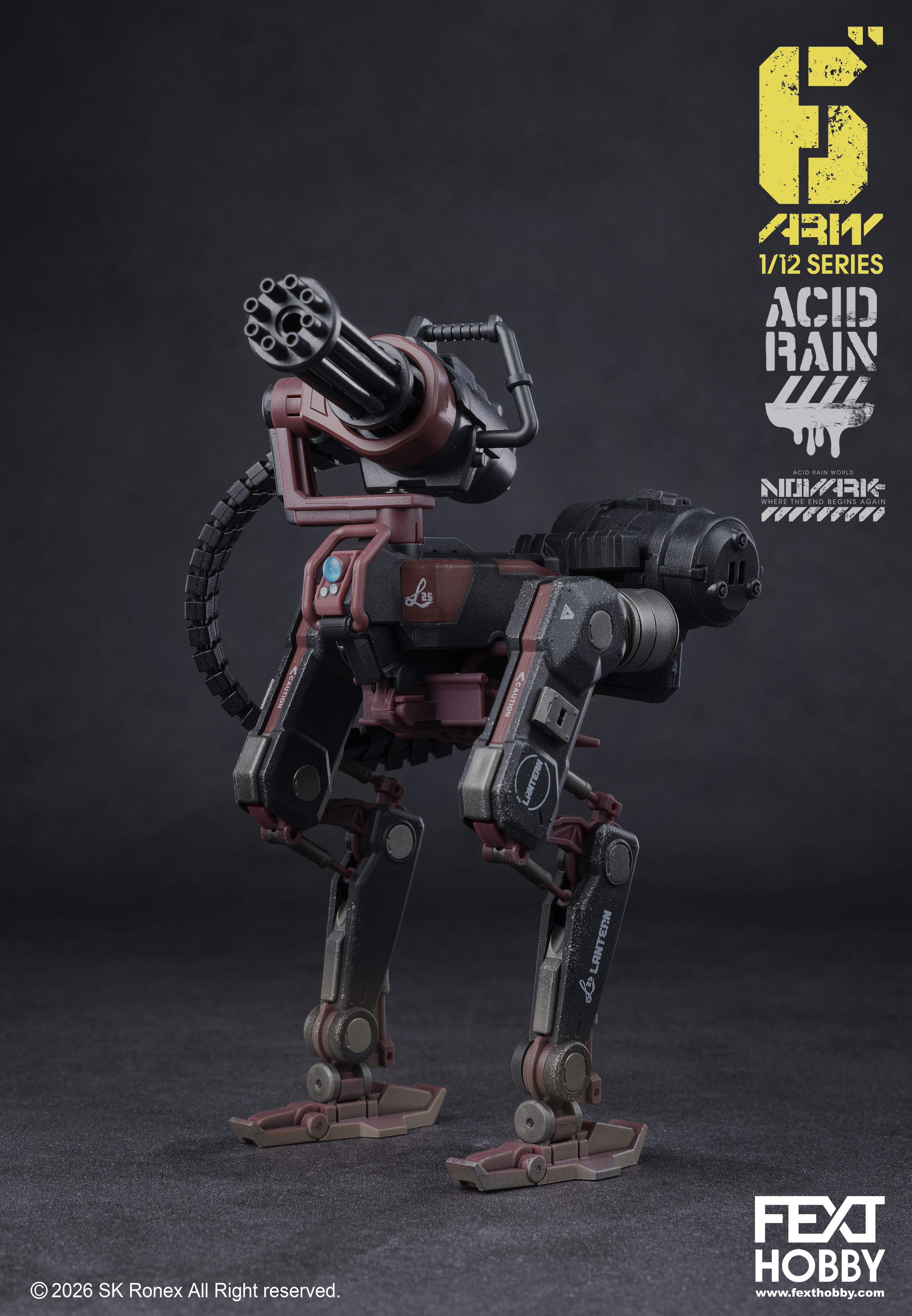 Acid Rain World: Novark FXH-ARV-002C Lantern Ostrix 1/12 Scale Vehicle Gallery Image 4
