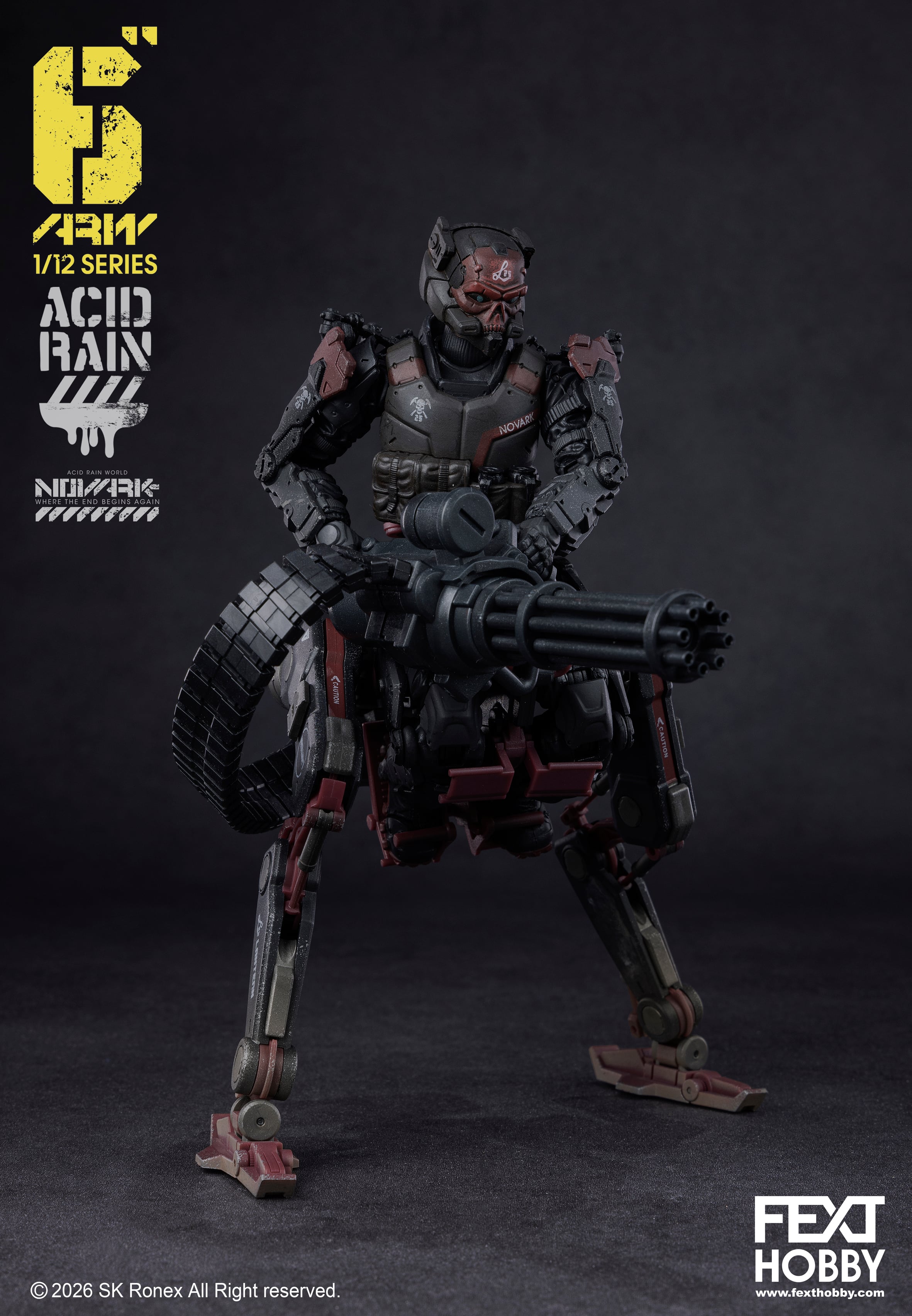Acid Rain World: Novark FXH-ARV-002C Lantern Ostrix 1/12 Scale Vehicle