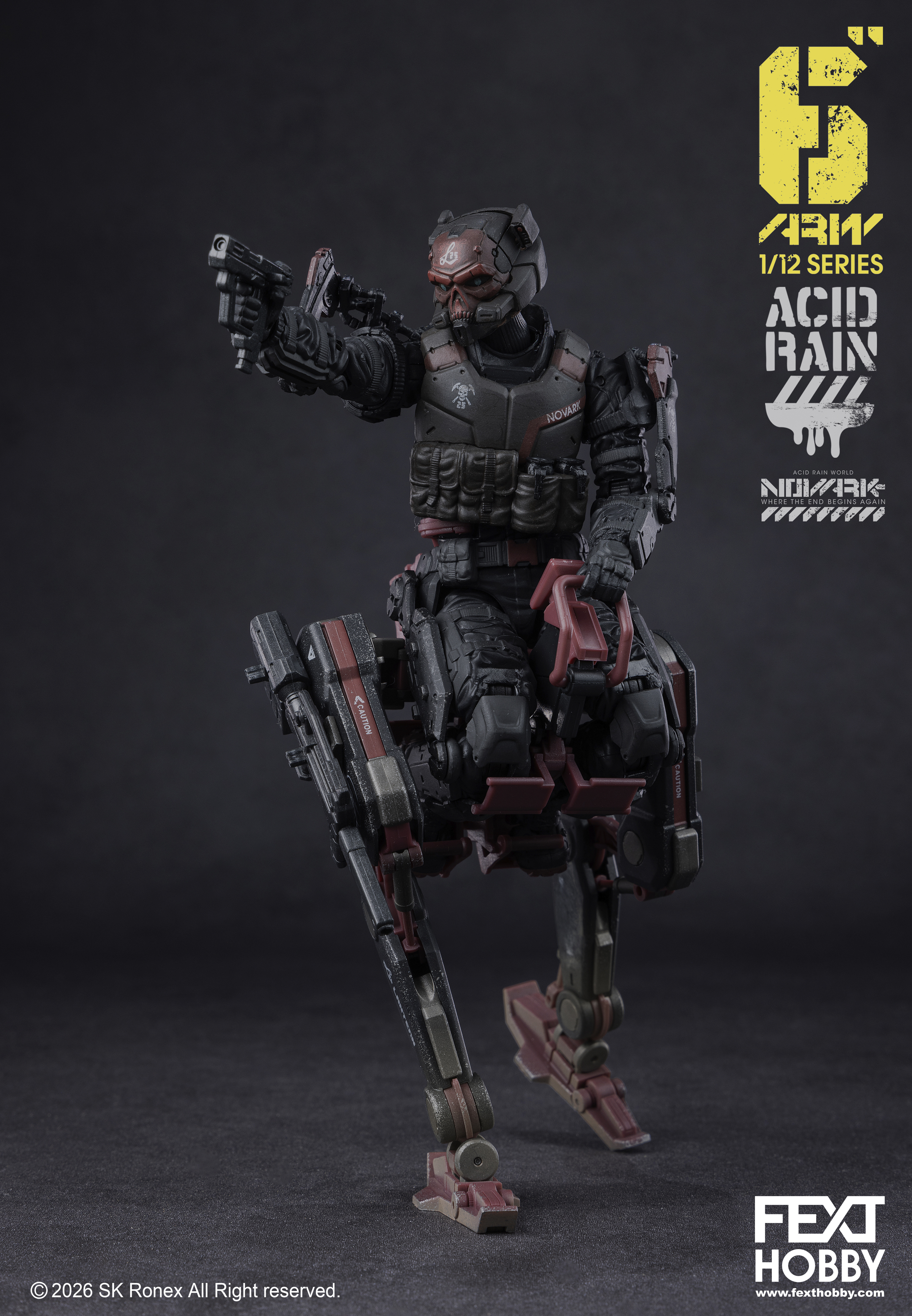 Acid Rain World: Novark FXH-ARV-002C Lantern Ostrix 1/12 Scale Vehicle Gallery Image 11