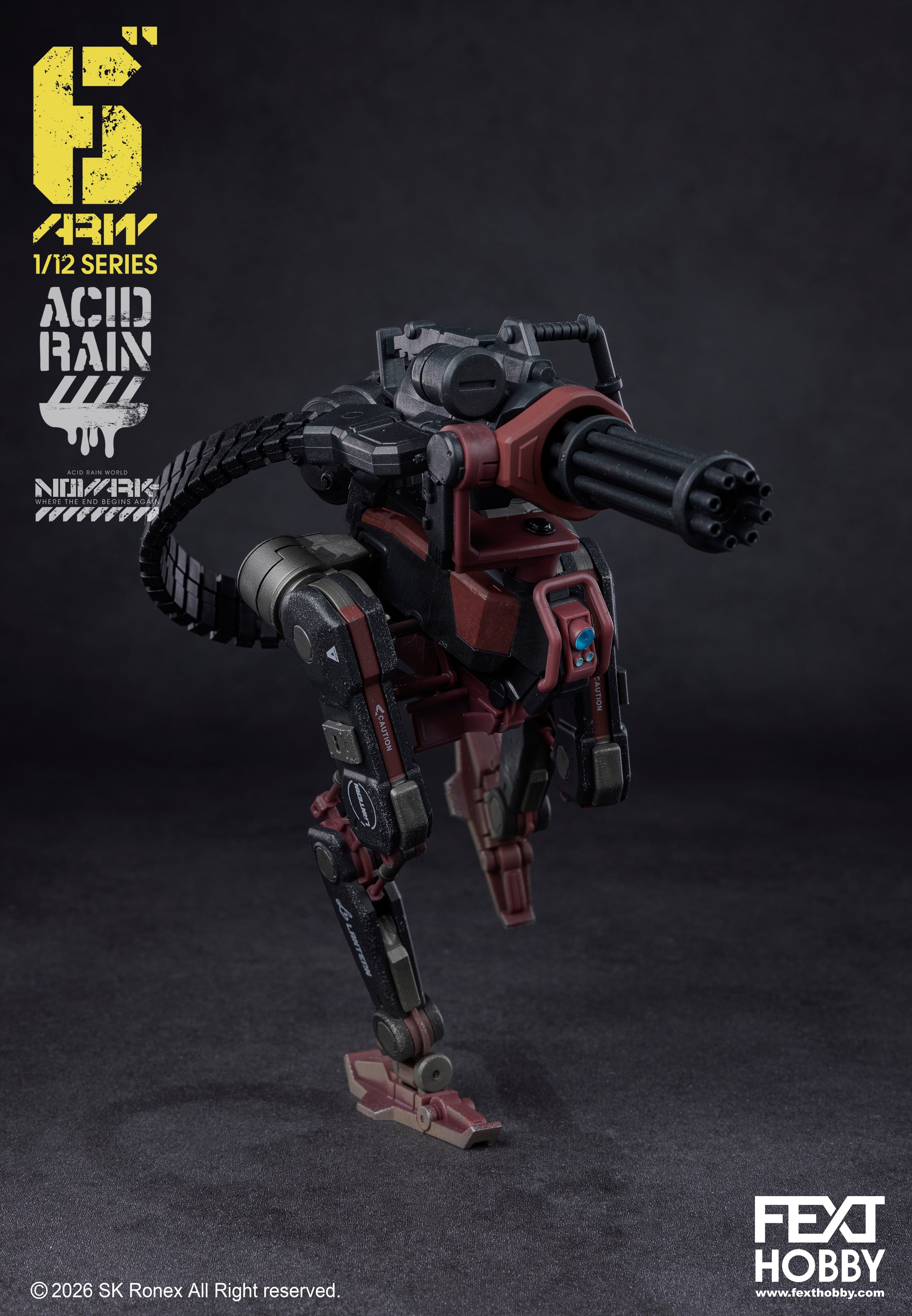 Acid Rain World: Novark FXH-ARV-002C Lantern Ostrix 1/12 Scale Vehicle