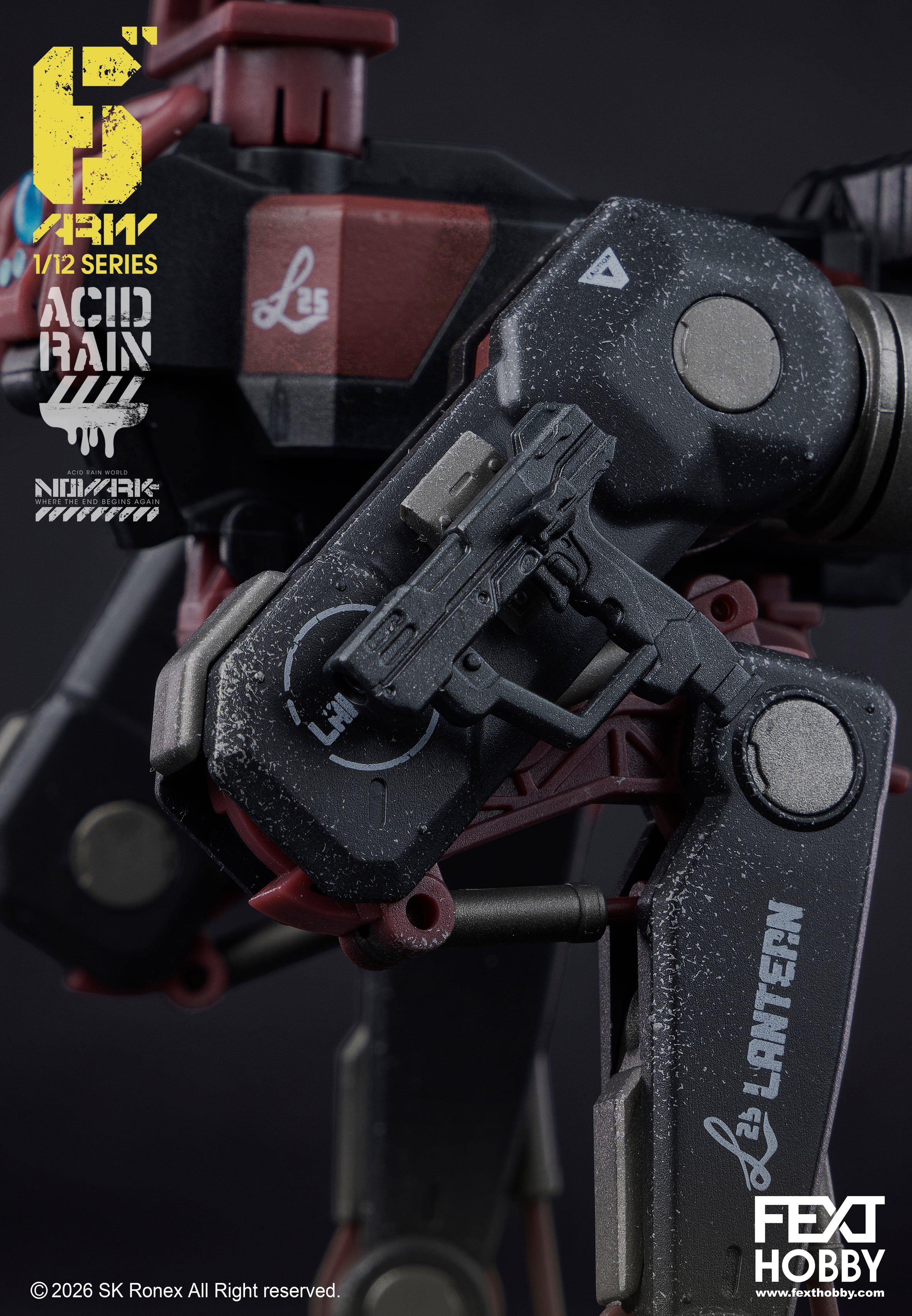 Acid Rain World: Novark FXH-ARV-002C Lantern Ostrix 1/12 Scale Vehicle Gallery Image 9