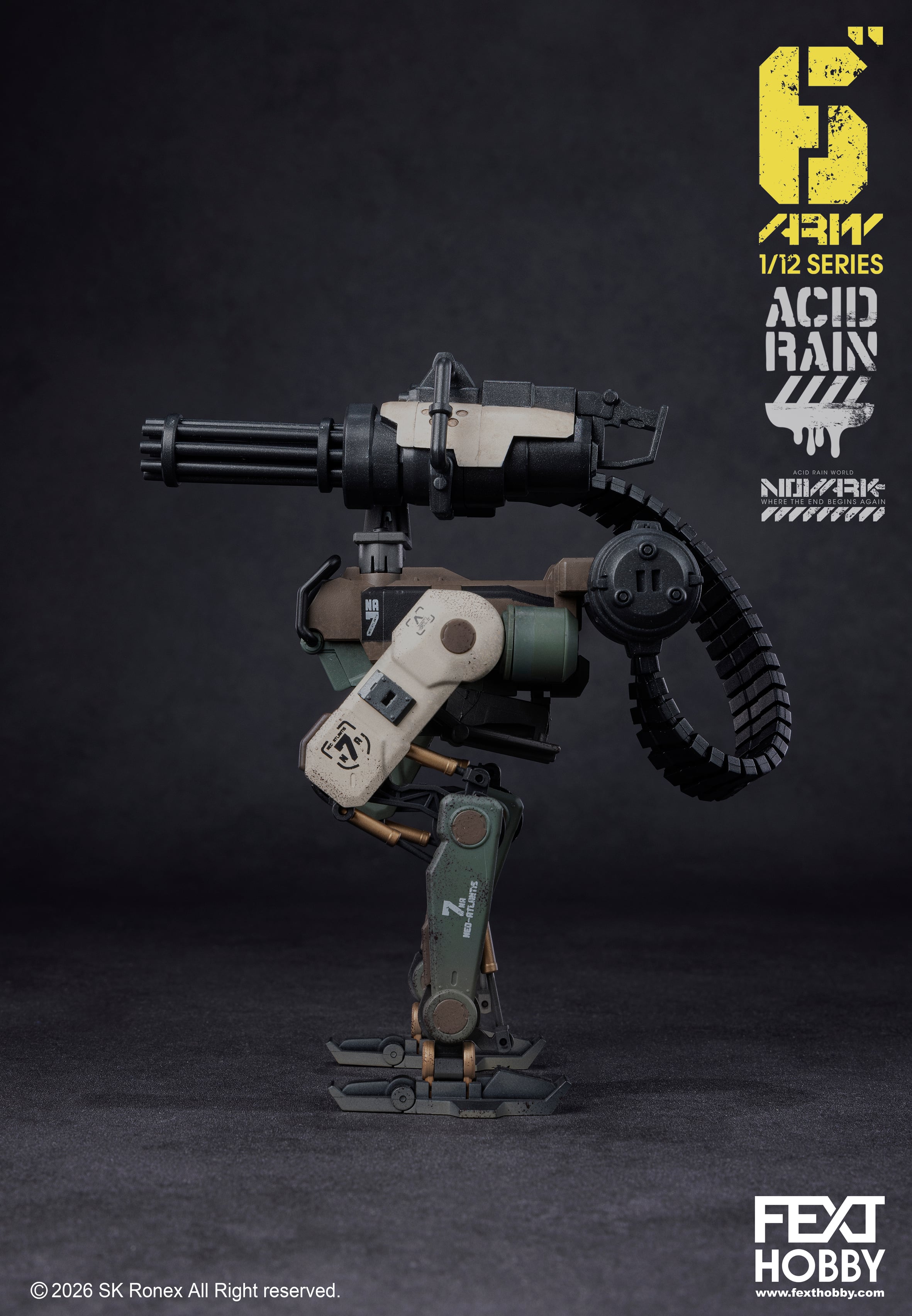 Acid Rain World: Novark FXH-ARV-002A Marine Ostrix 1/12 Scale Vehicle