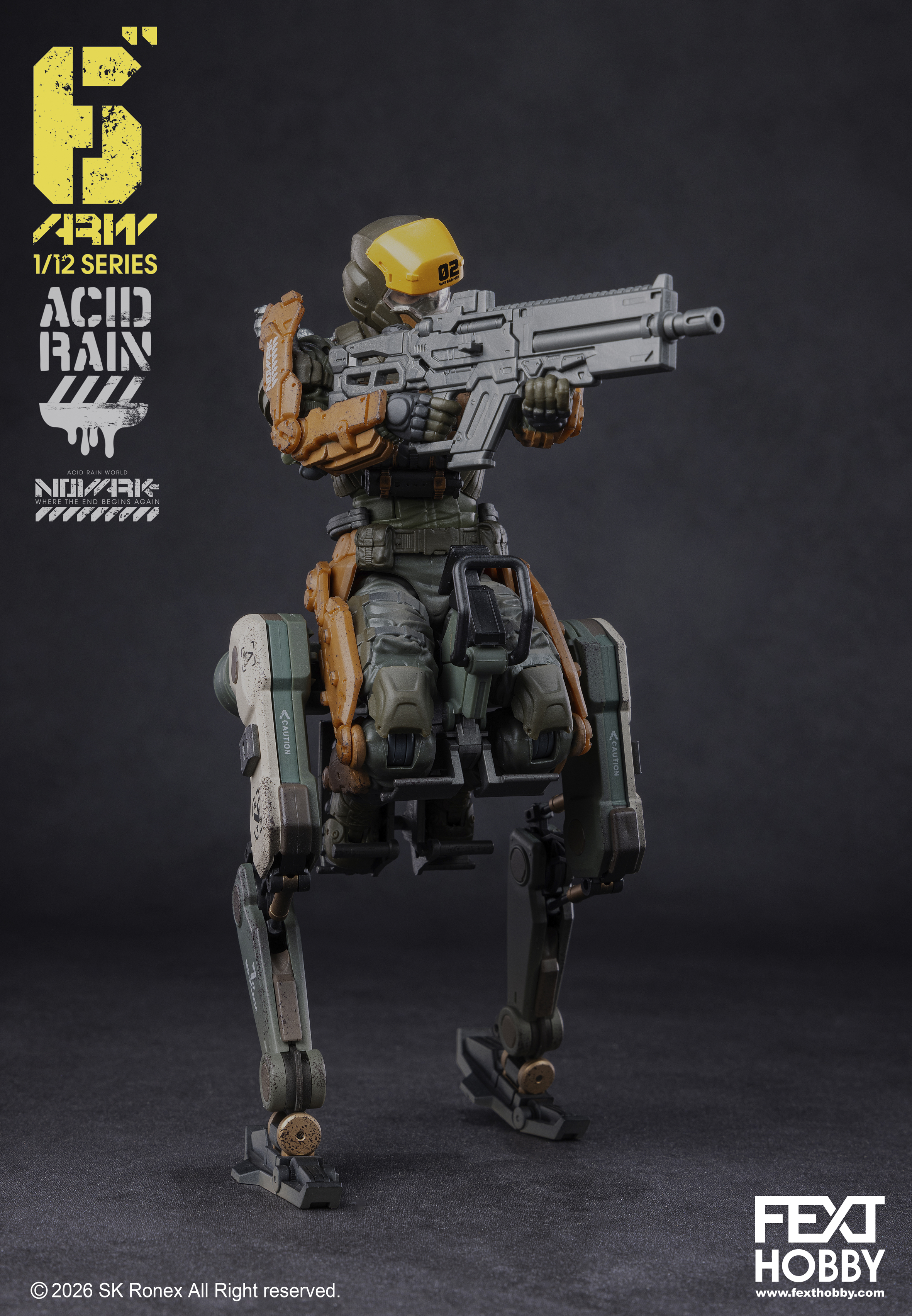 Acid Rain World: Novark FXH-ARV-002A Marine Ostrix 1/12 Scale Vehicle Gallery Image 11