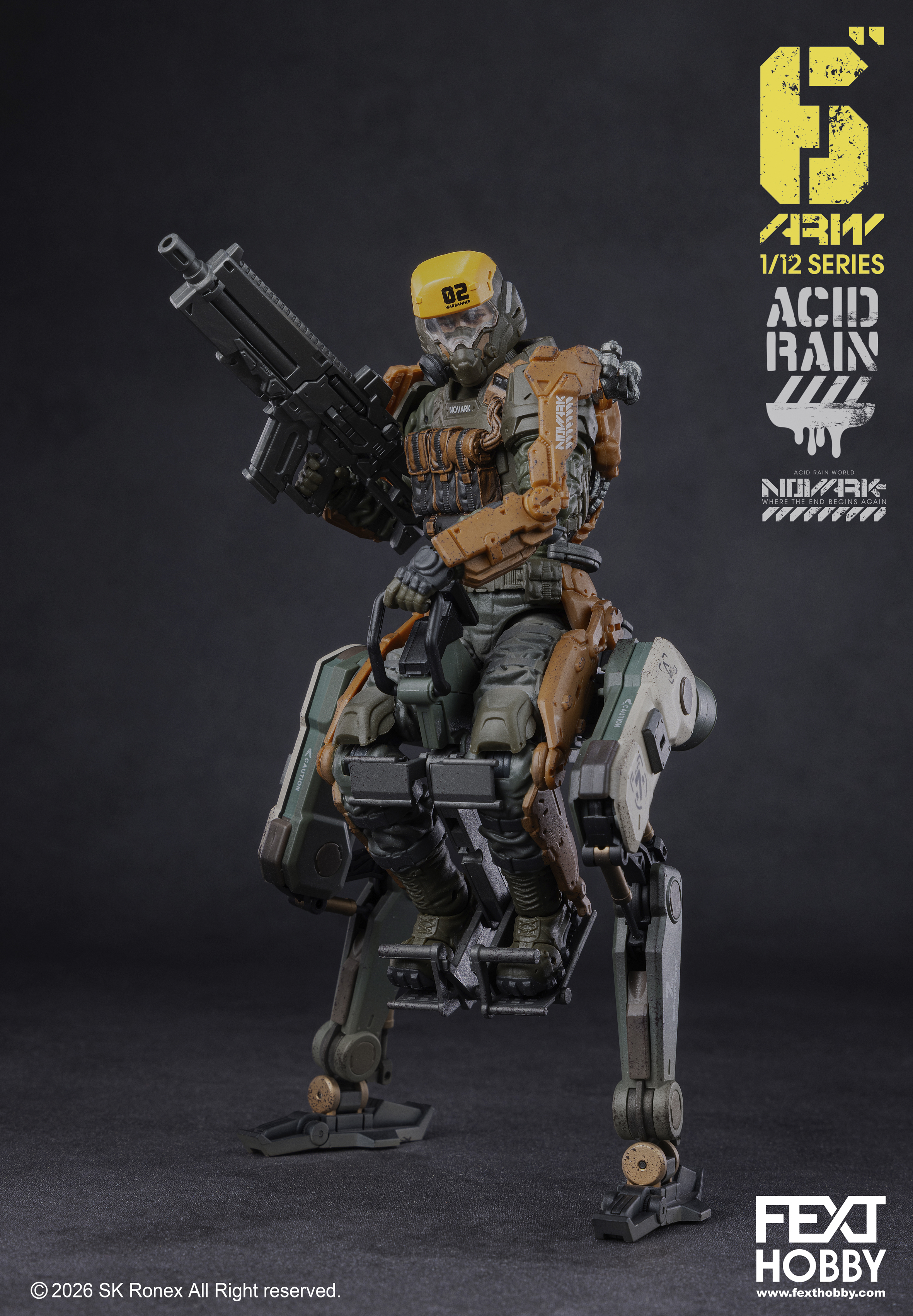 Acid Rain World: Novark FXH-ARV-002A Marine Ostrix 1/12 Scale Vehicle Gallery Image 10
