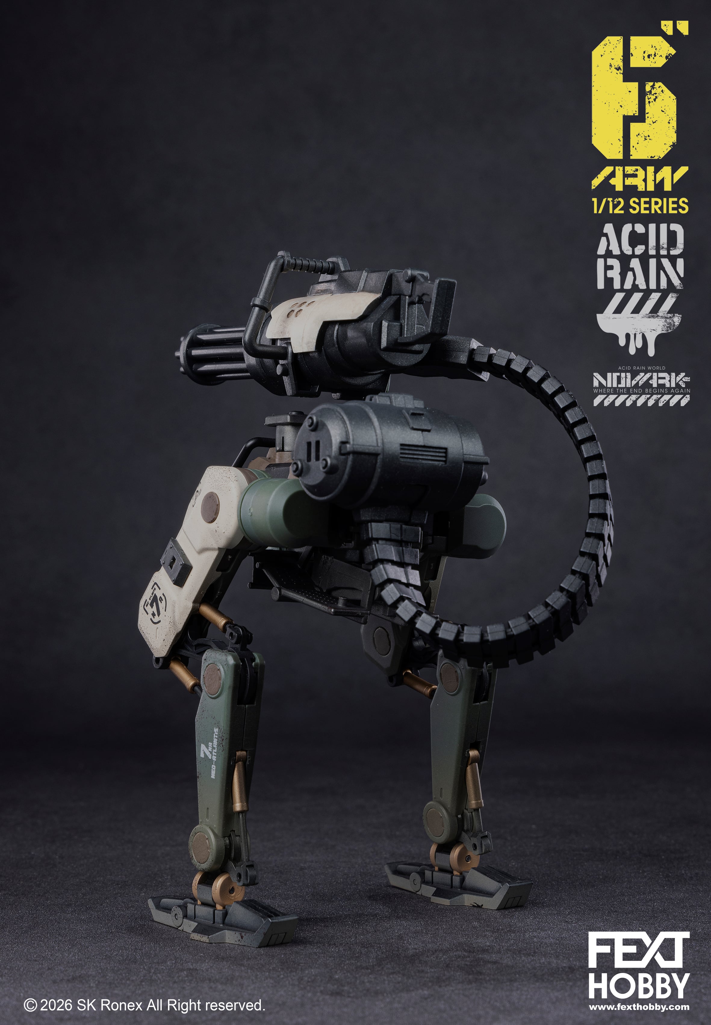 Acid Rain World: Novark FXH-ARV-002A Marine Ostrix 1/12 Scale Vehicle