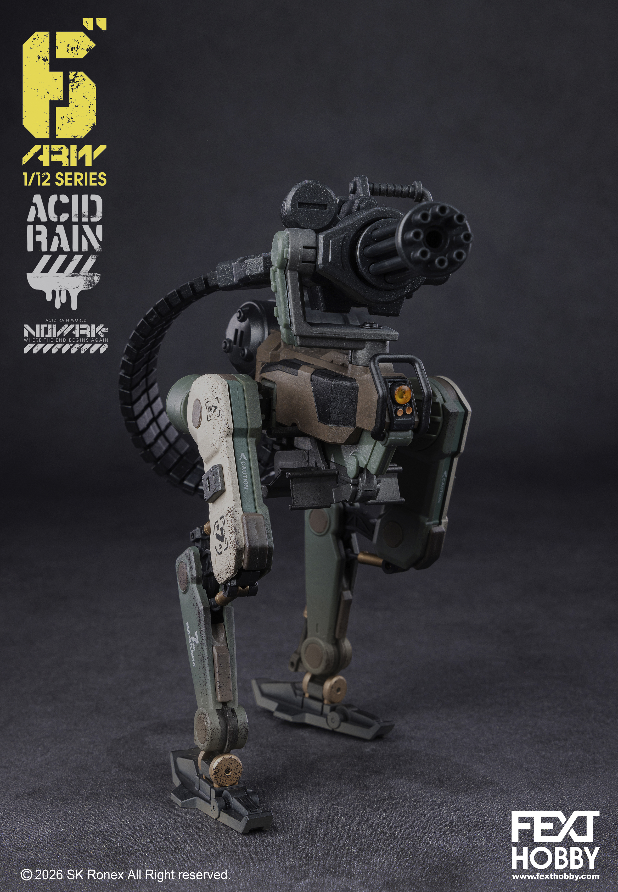 Acid Rain World: Novark FXH-ARV-002A Marine Ostrix 1/12 Scale Vehicle Gallery Image 5