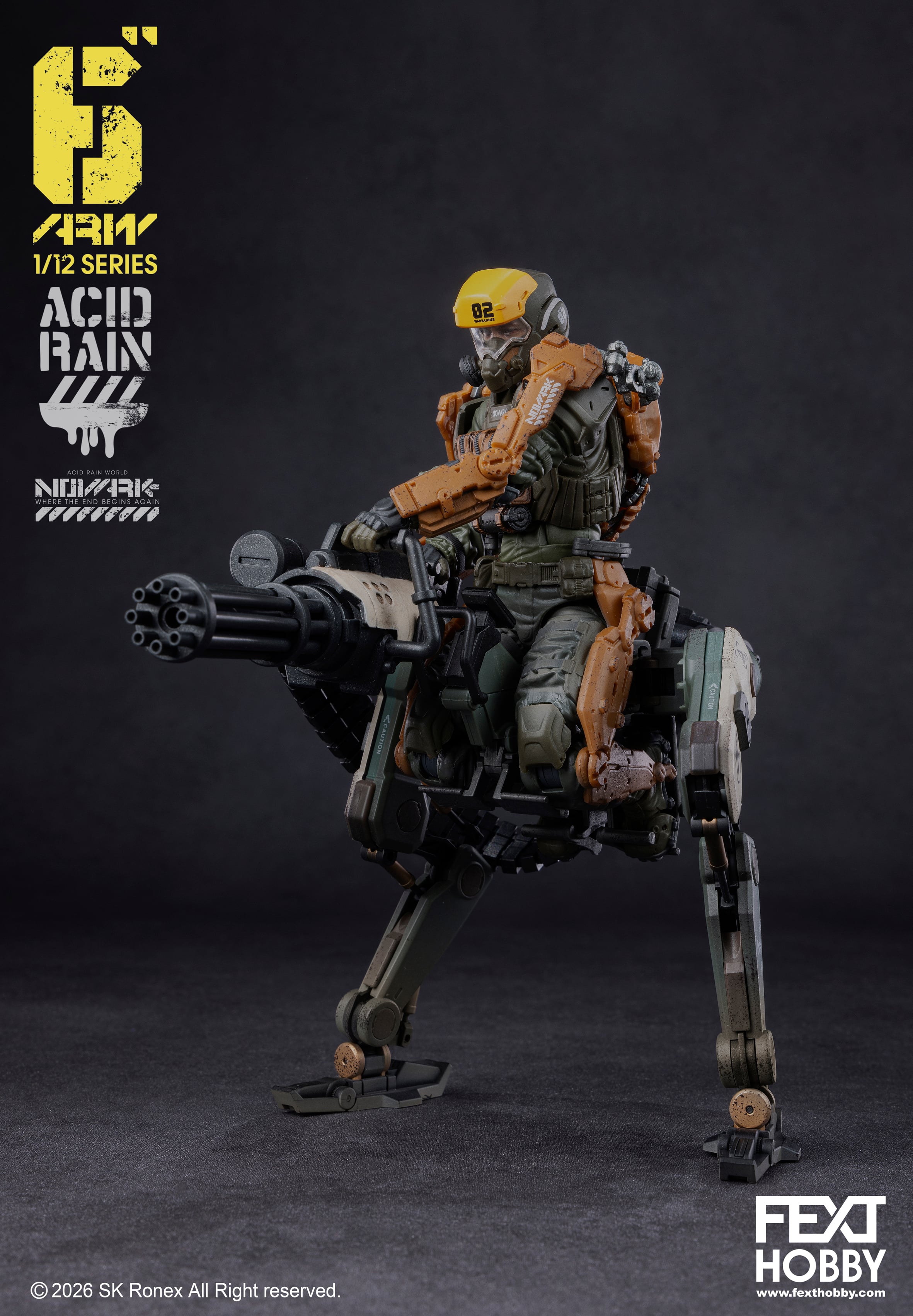 Acid Rain World: Novark FXH-ARV-002A Marine Ostrix 1/12 Scale Vehicle