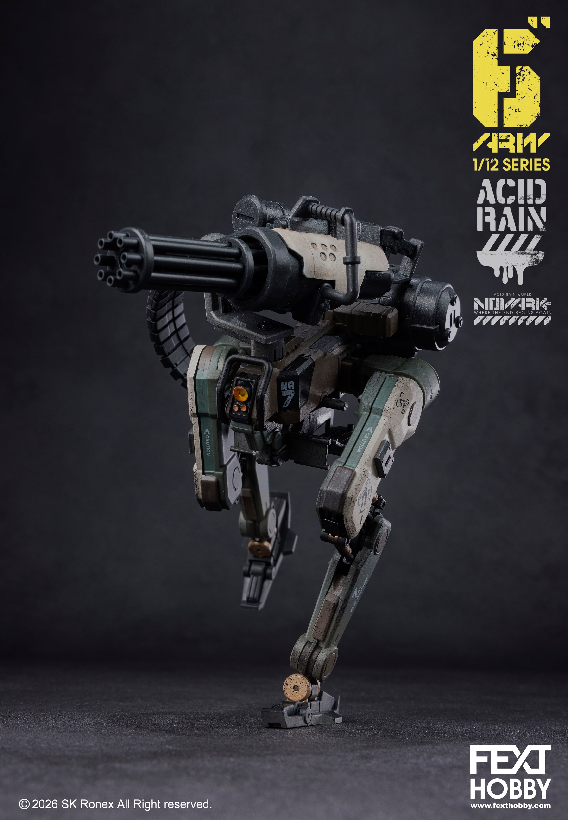 Acid Rain World: Novark FXH-ARV-002A Marine Ostrix 1/12 Scale Vehicle Gallery Image 3