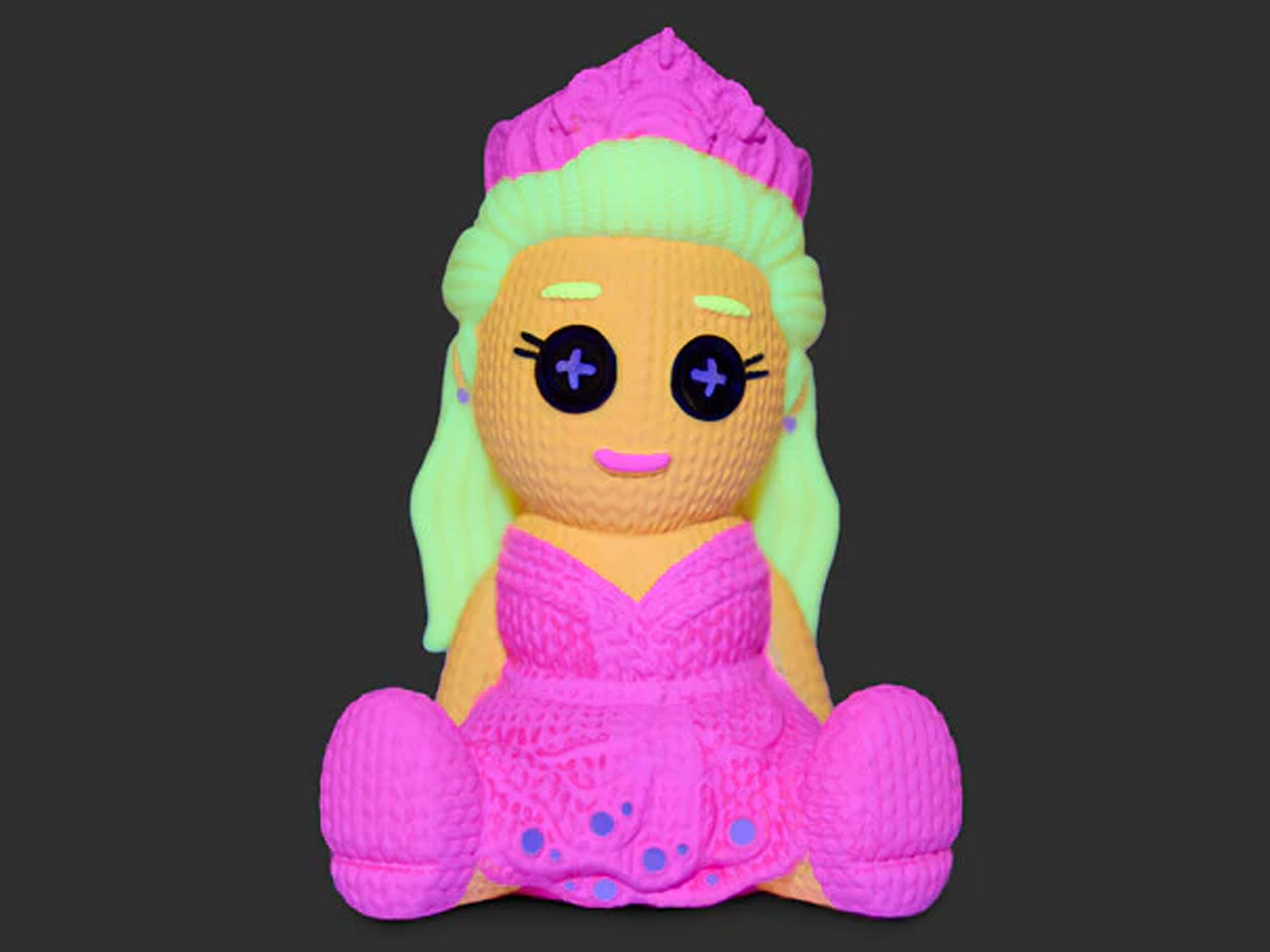 Wicked Handmade by Robots #482 Glinda Upland (Blacklight) Figure Gallery Image 3