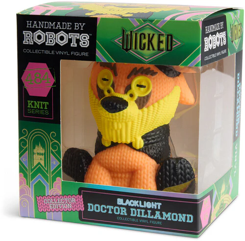 Wicked Handmade by Robots #484 Doctor Dillamond (Blacklight) Figure Gallery Image 7