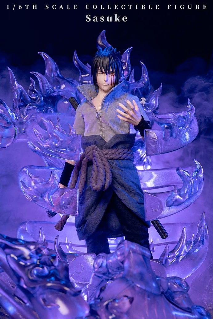 Naruto: Shippuden Sasuke Uchiha (Deluxe Ver.) 1/6 Scale Action Figure