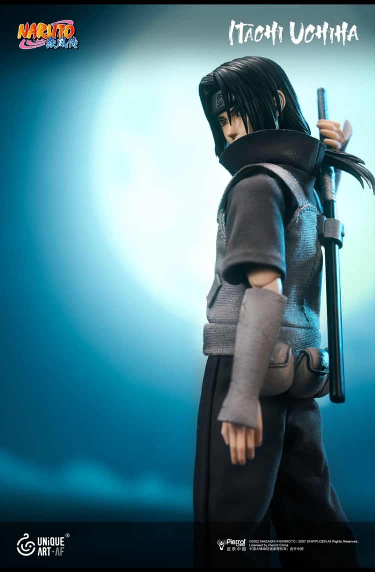 Naruto: Shippuden Itachi Uchiha (Dual Ver.) 1/12 Scale Action Figure Gallery Image 6