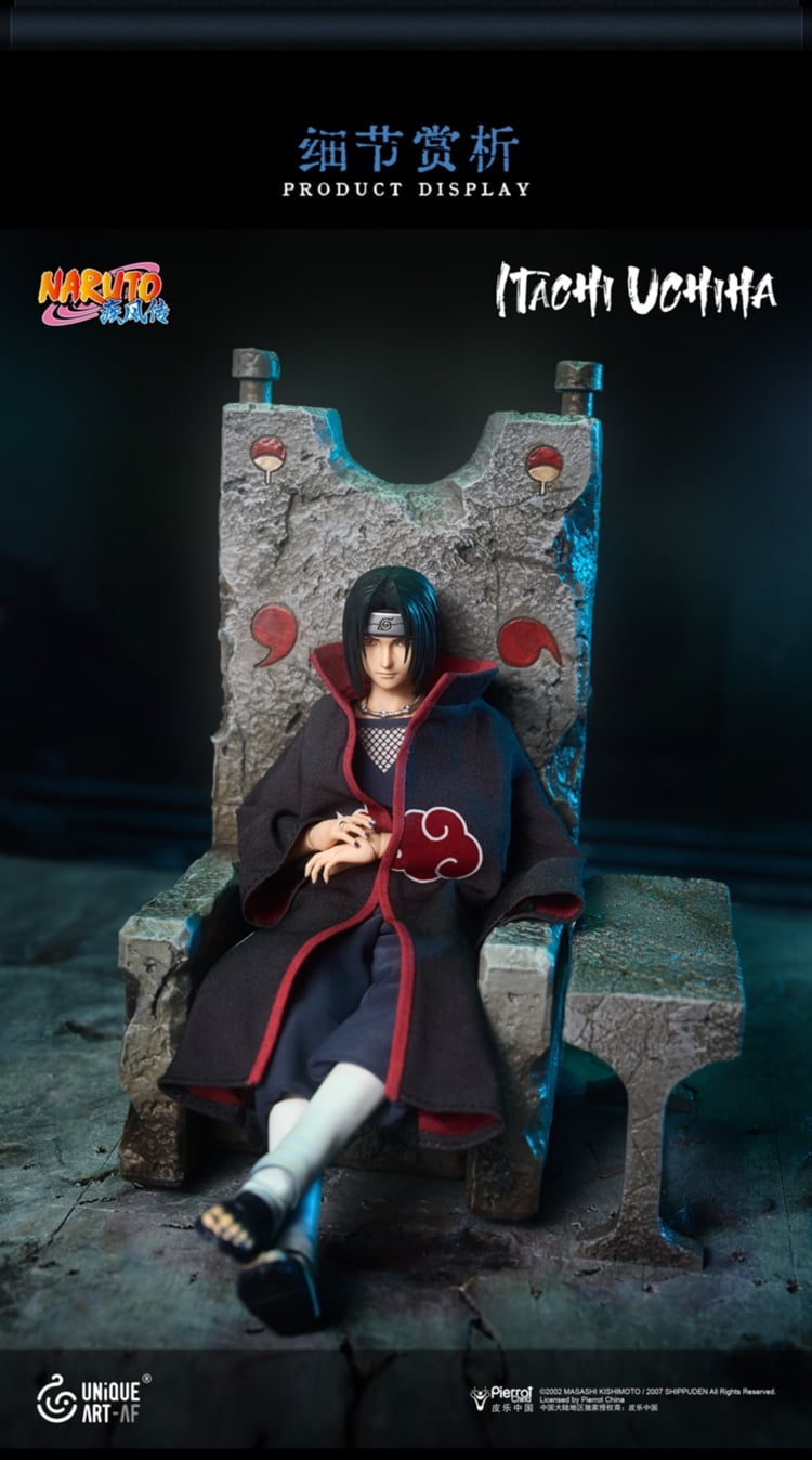 Naruto: Shippuden Itachi Uchiha (Dual Ver.) 1/12 Scale Action Figure Gallery Image 7